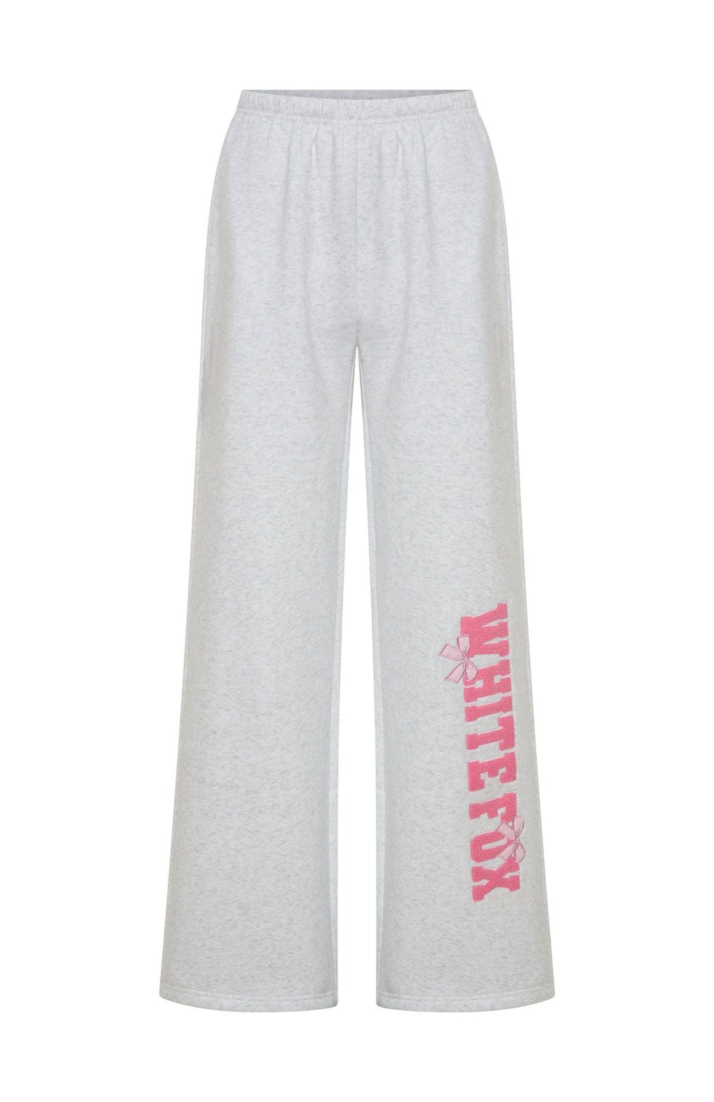 Trending Daydreamers Madeline Wide Leg Sweatpants Grey Marle
