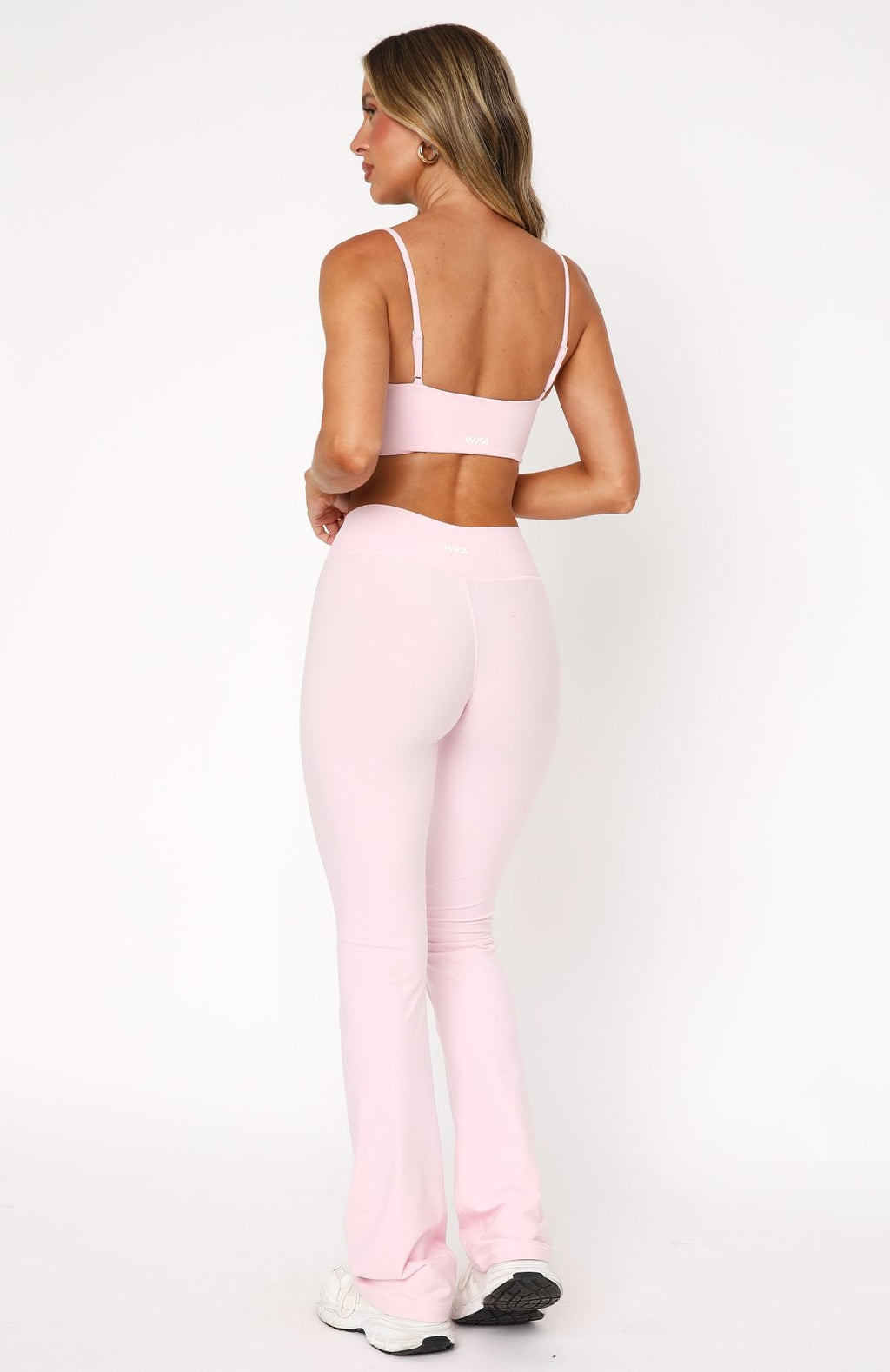 Trending Wellness Flare Leggings Ballet Pink