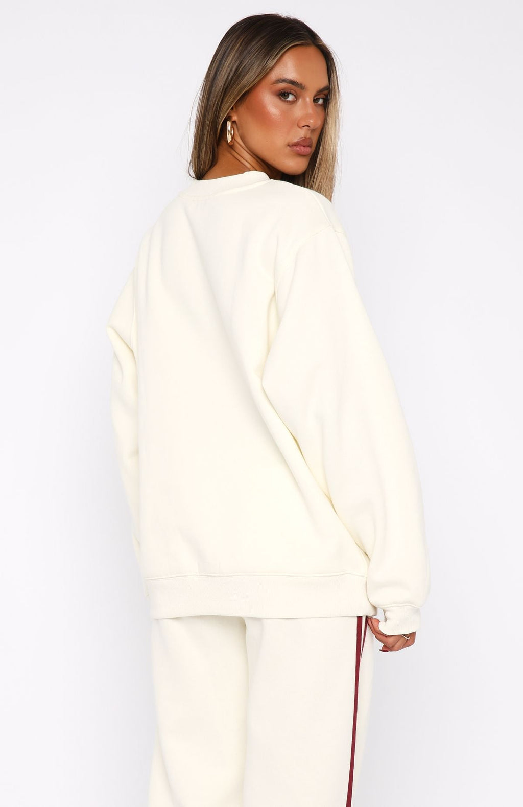 Trending 11th Street Concrete Jungle Oversized Sweater Cake Batter