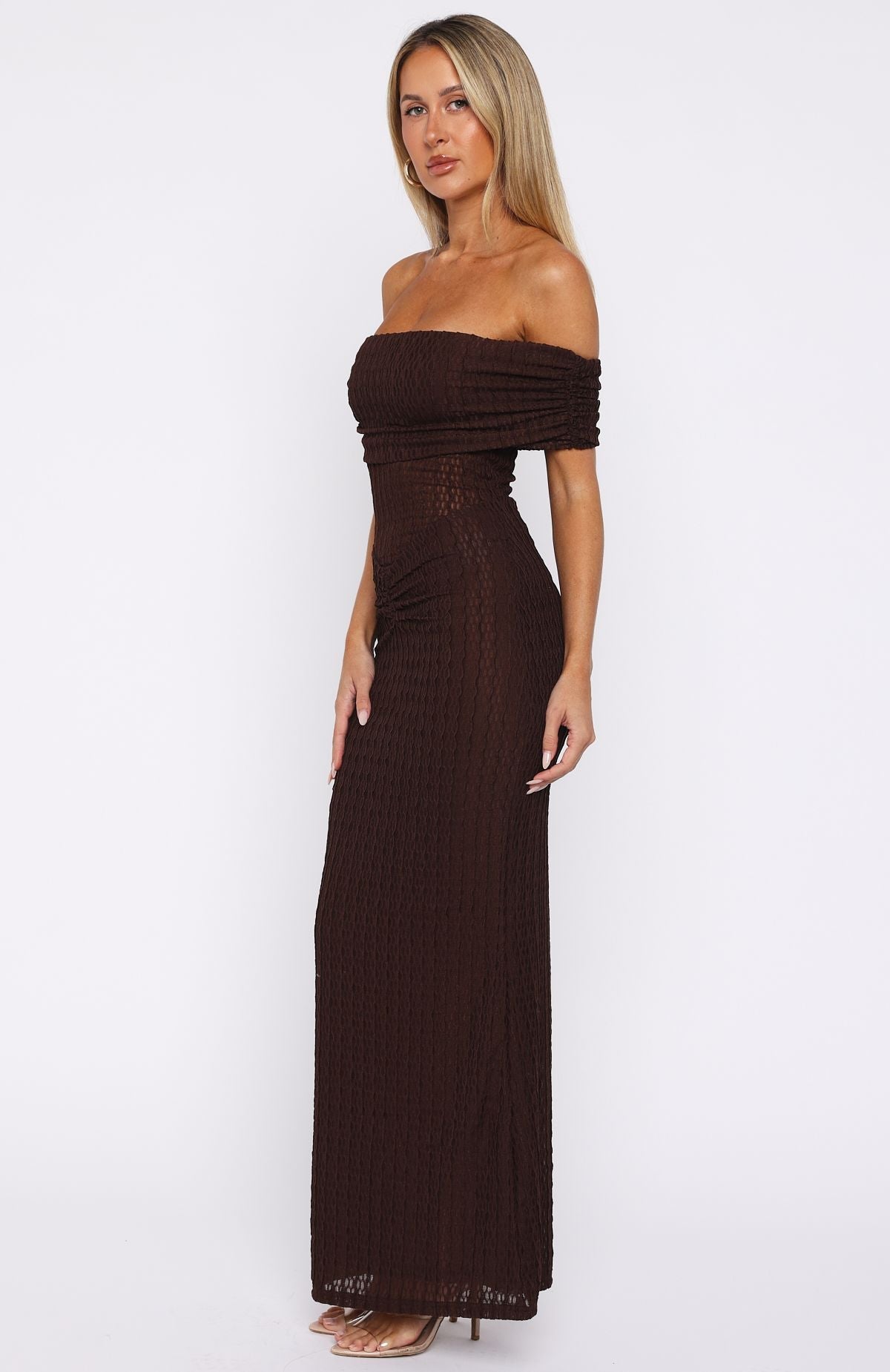 Trending Unwritten Chapters Maxi Dress Chocolate