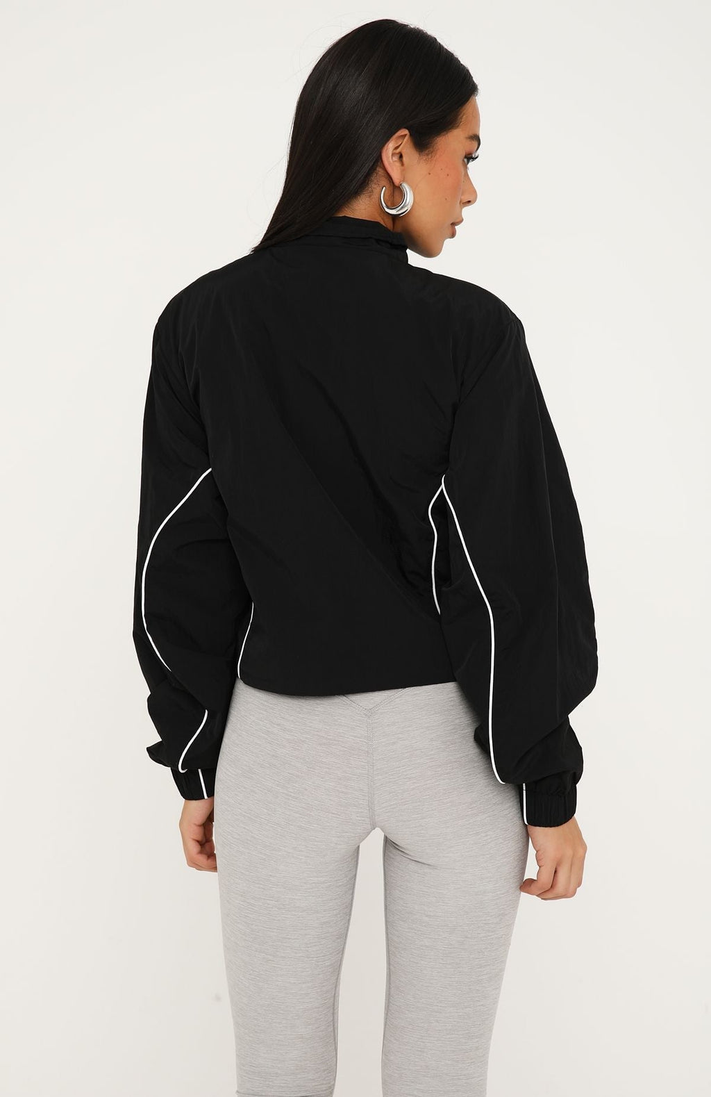 Trending Guide Me Windbreaker Jacket Black