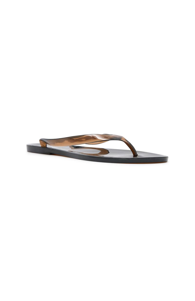 Trending Dean Jelly Thong Sandals Chocolate
