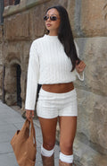 Trending Cosy Kindness Knit Sweater Off White