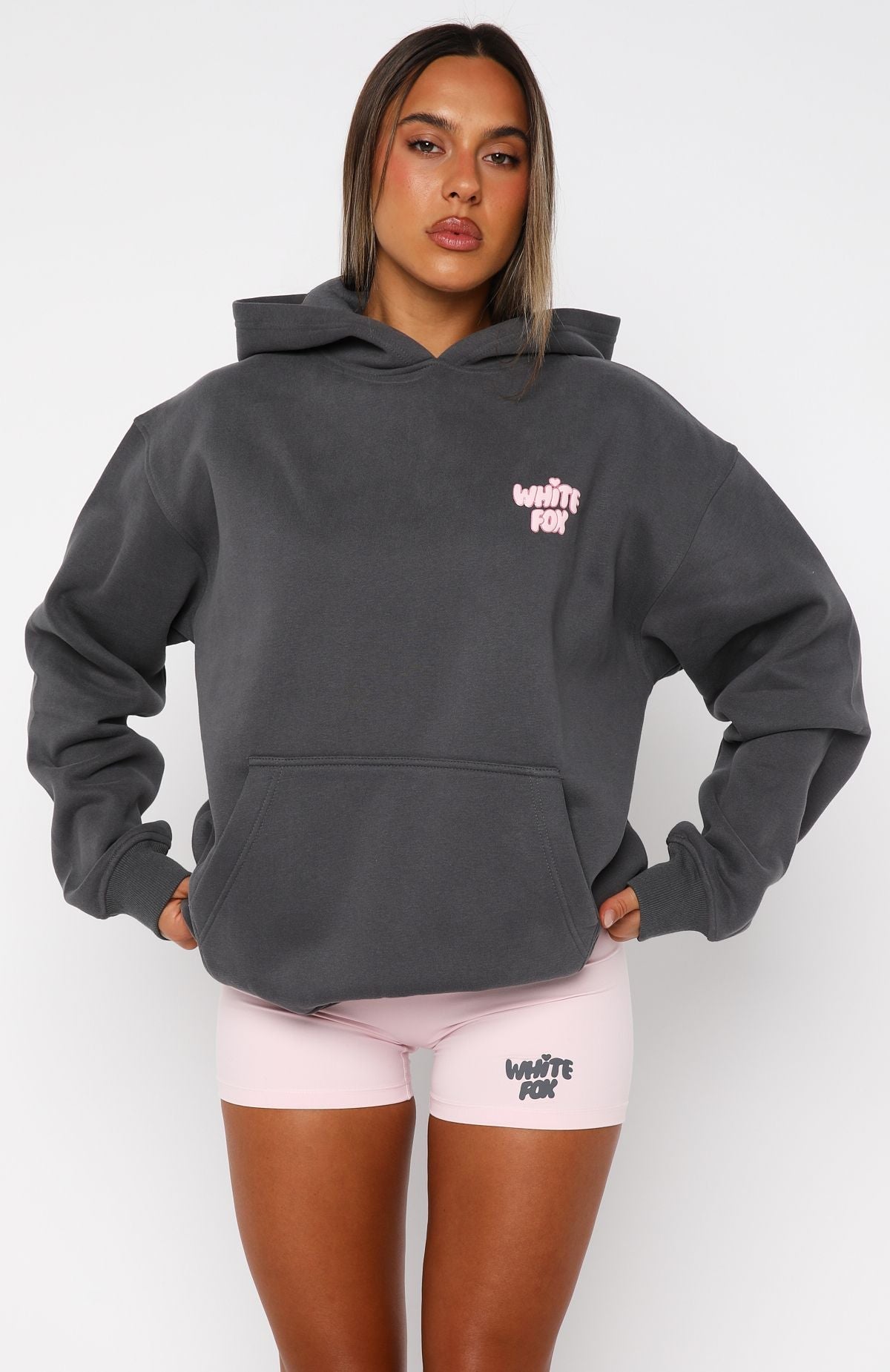 Trending Daydreamers Angelina Oversized Hoodie Volcanic