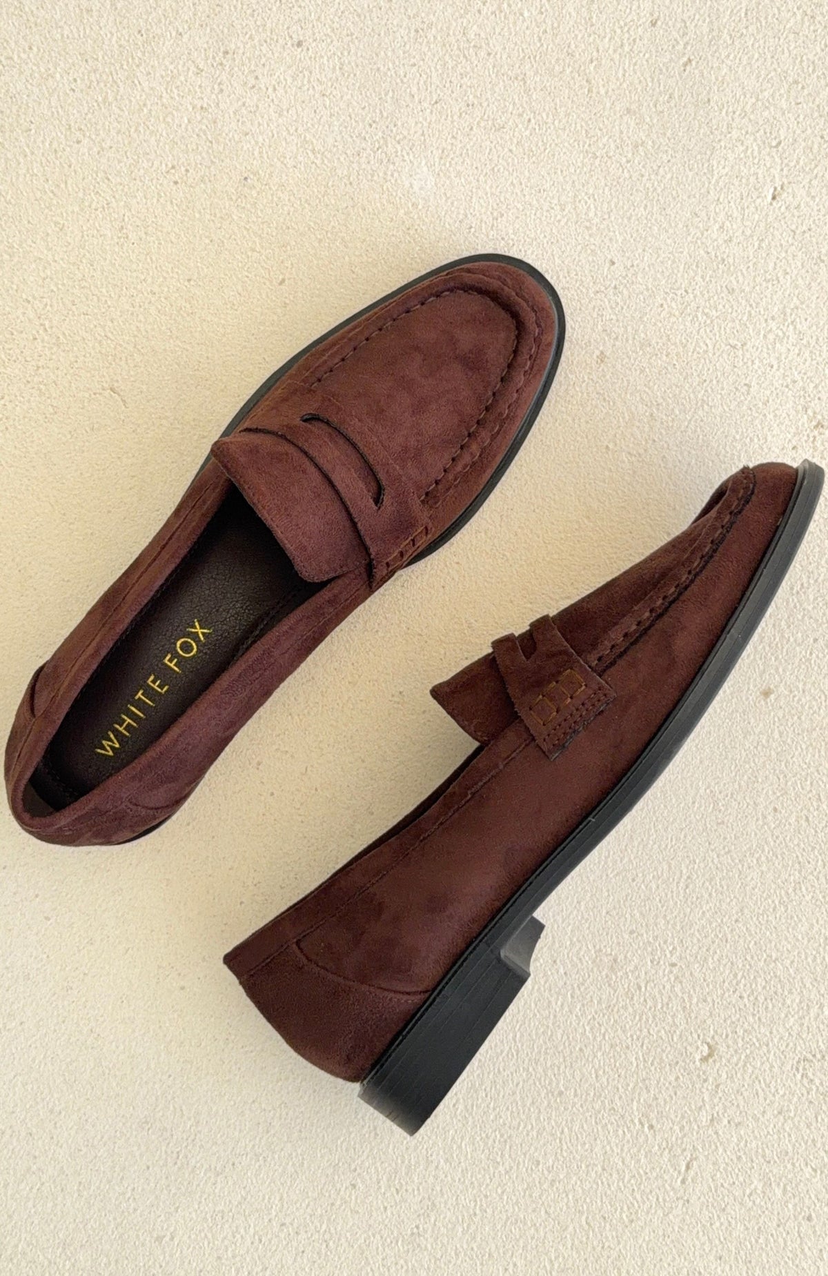 Trending Judson Loafers Chocolate Faux Suede