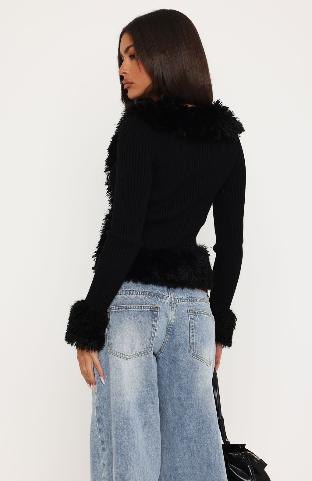 Trending Dragana Cardigan Black