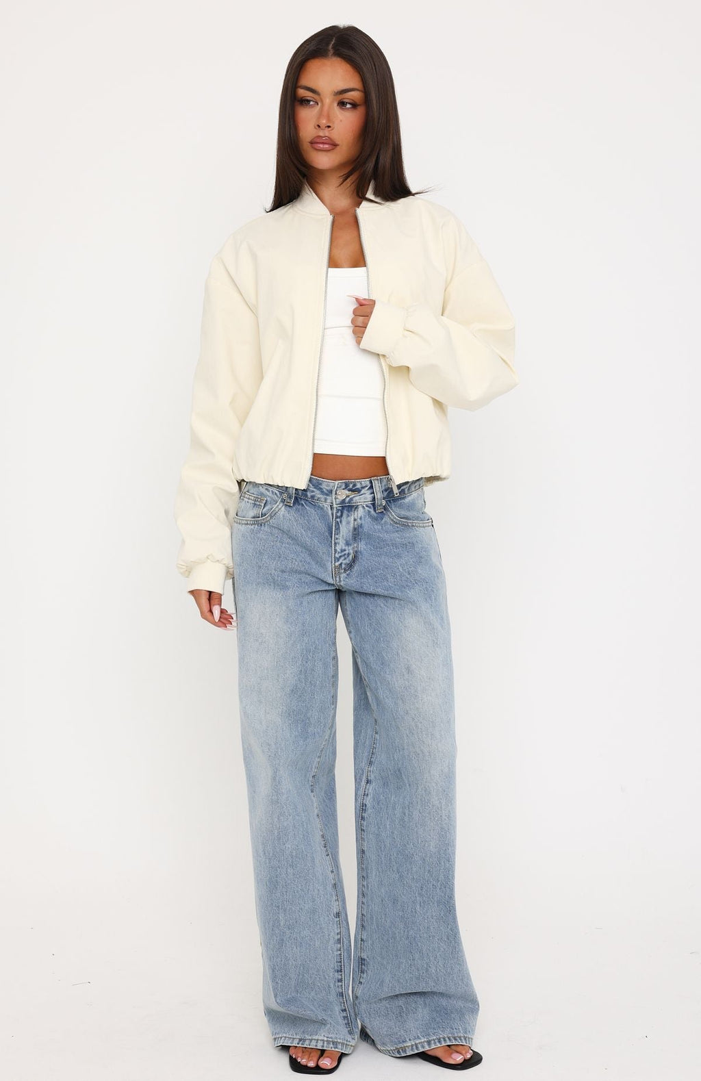 Trending Thora Bomber Jacket Cream