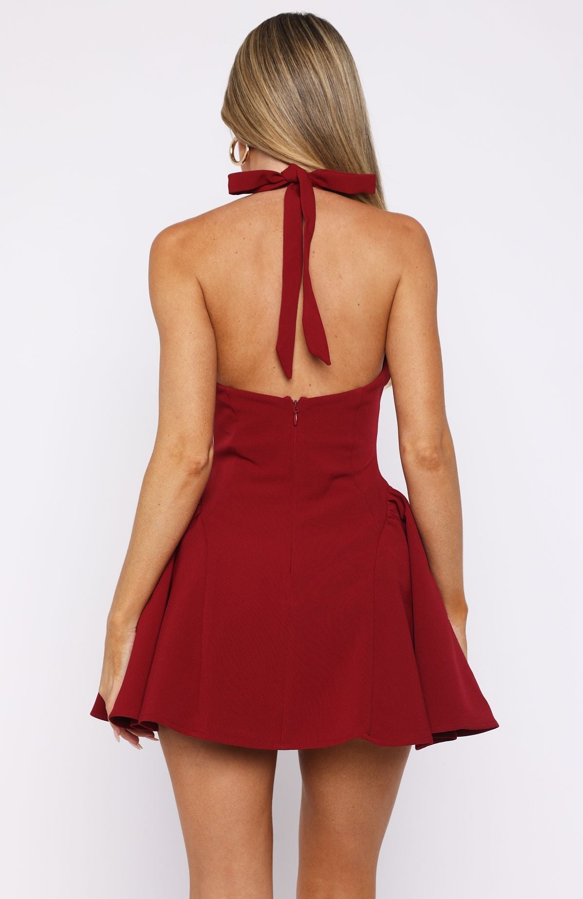Trending Living In A Memory Mini Dress Red