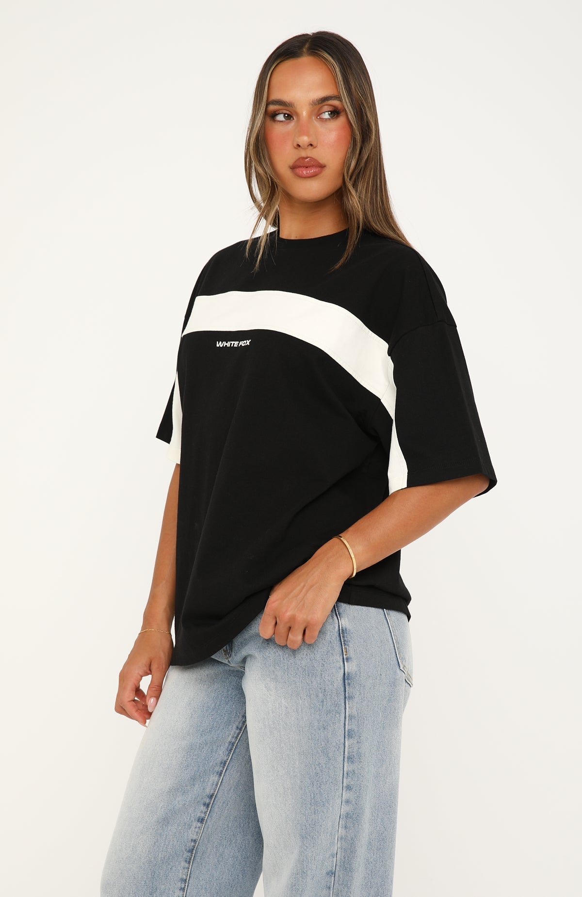 Trending Take Another Chance Oversized Tee Black