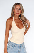 Trending Topic Of Conversation Halter Top Honey