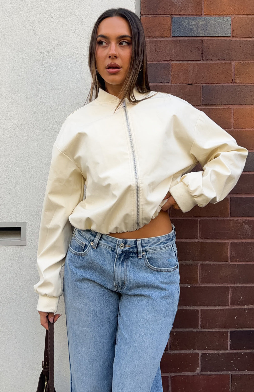 Trending Thora Bomber Jacket Cream