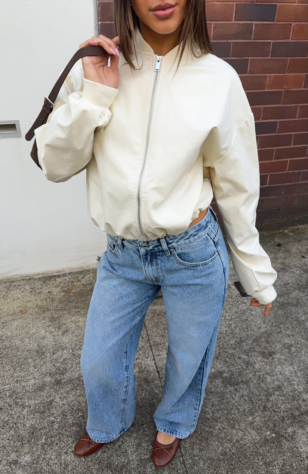 Trending Thora Bomber Jacket Cream