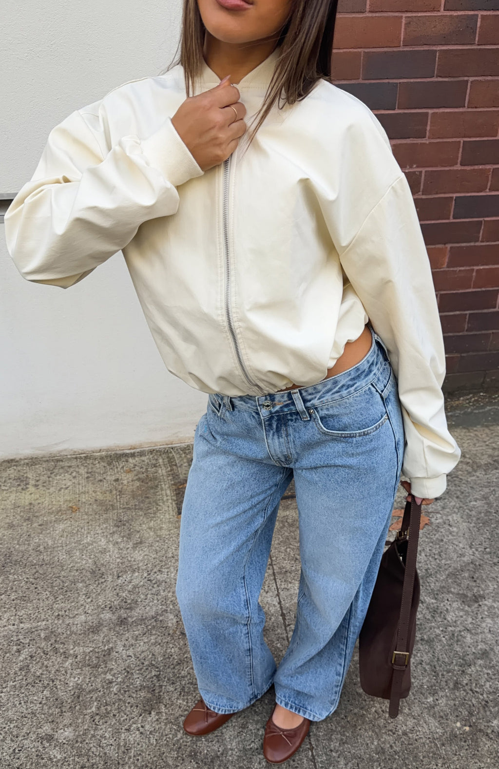 Trending Thora Bomber Jacket Cream