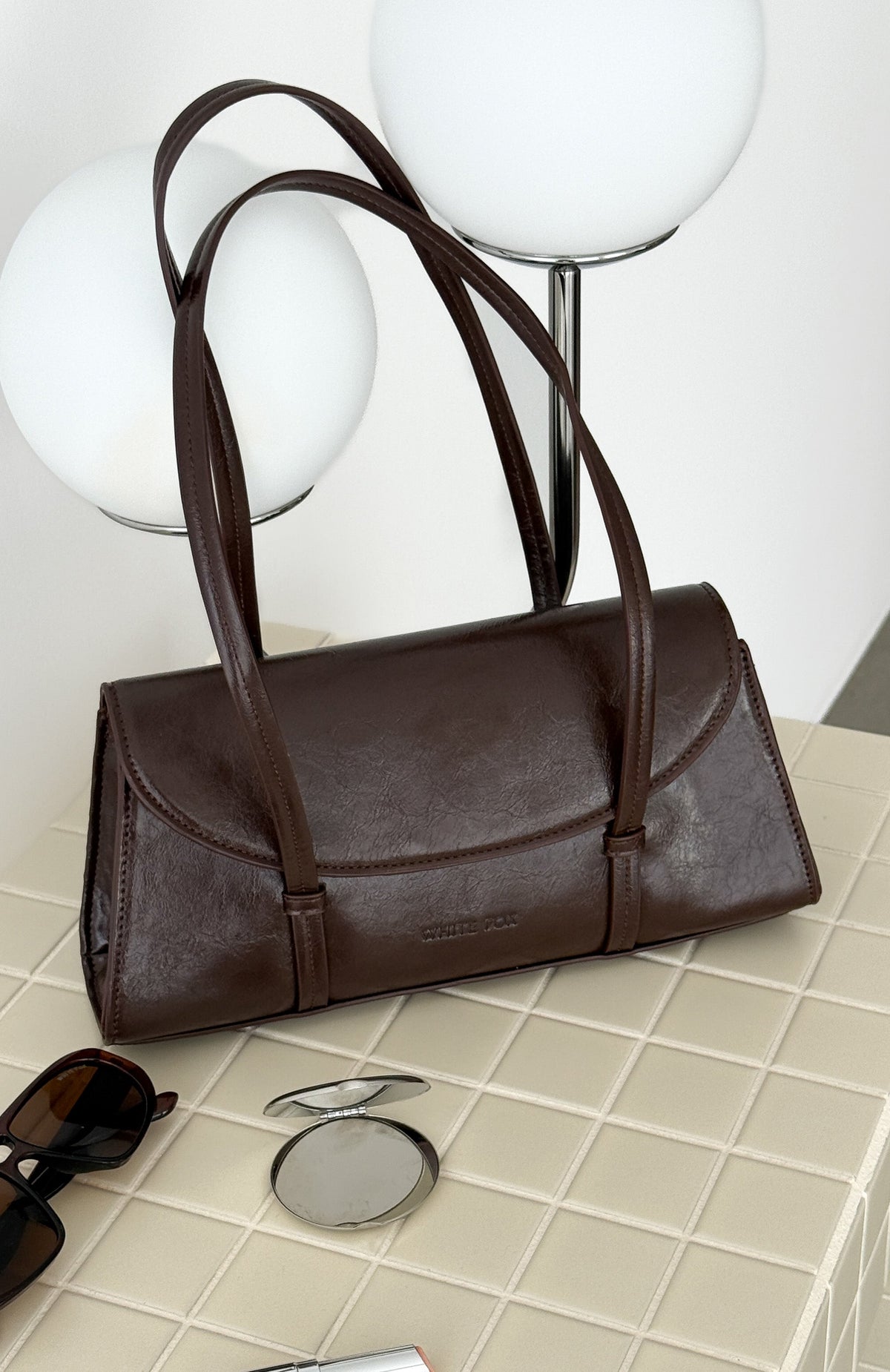 Trending Valeria Shoulder Bag Chocolate