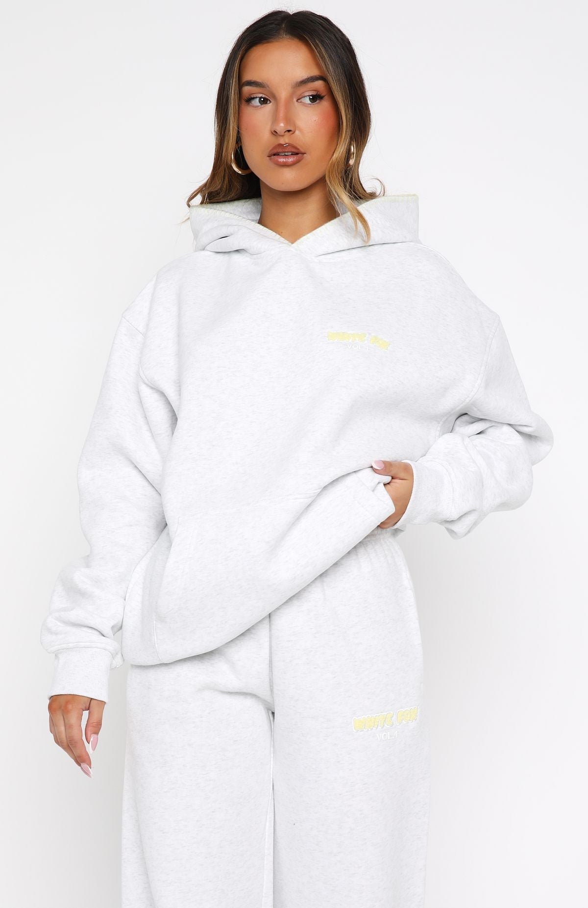 Trending Vol. 1 Oversized Hoodie Grey Marle