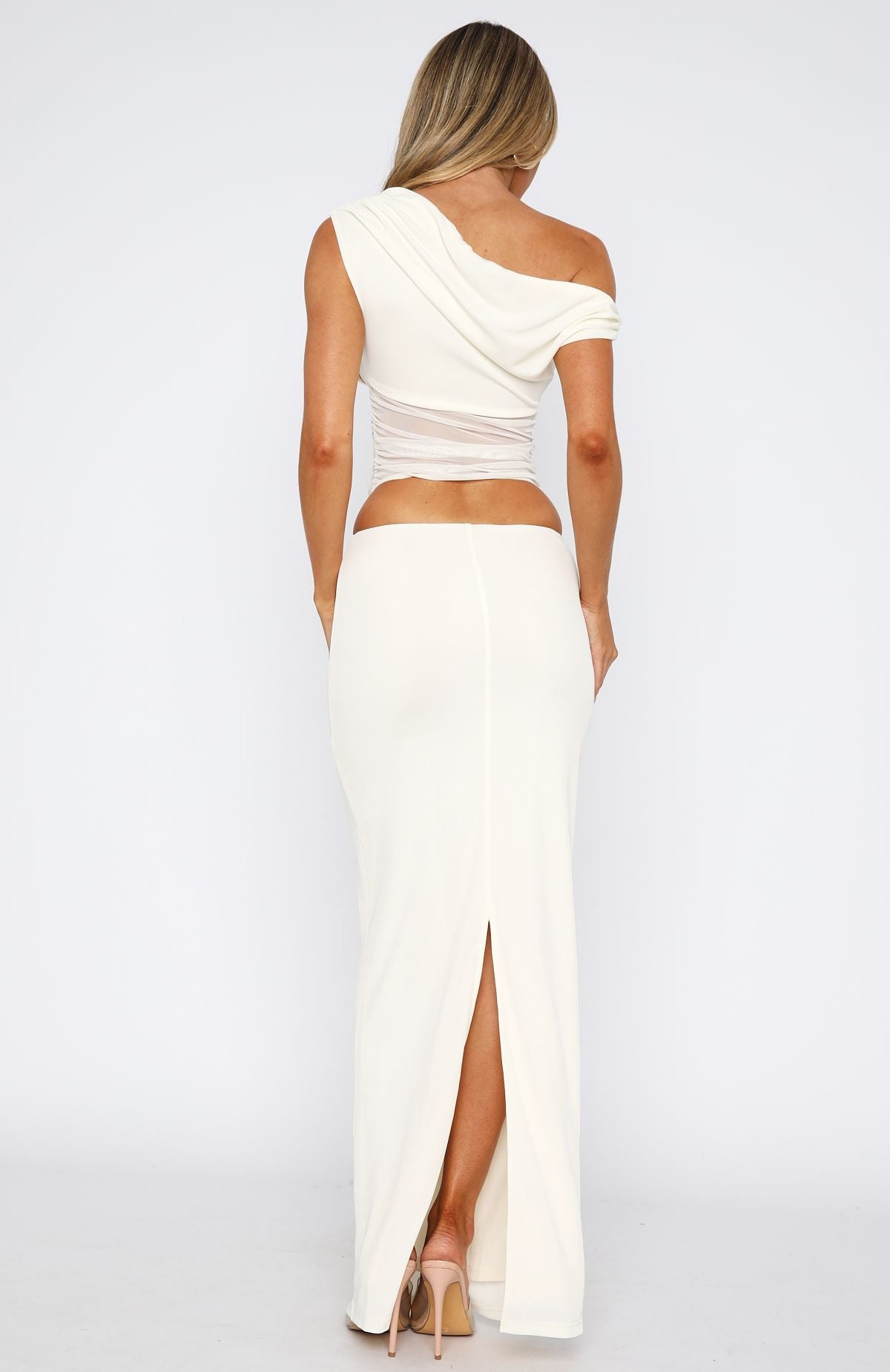 Trending Girls Night Maxi Dress White