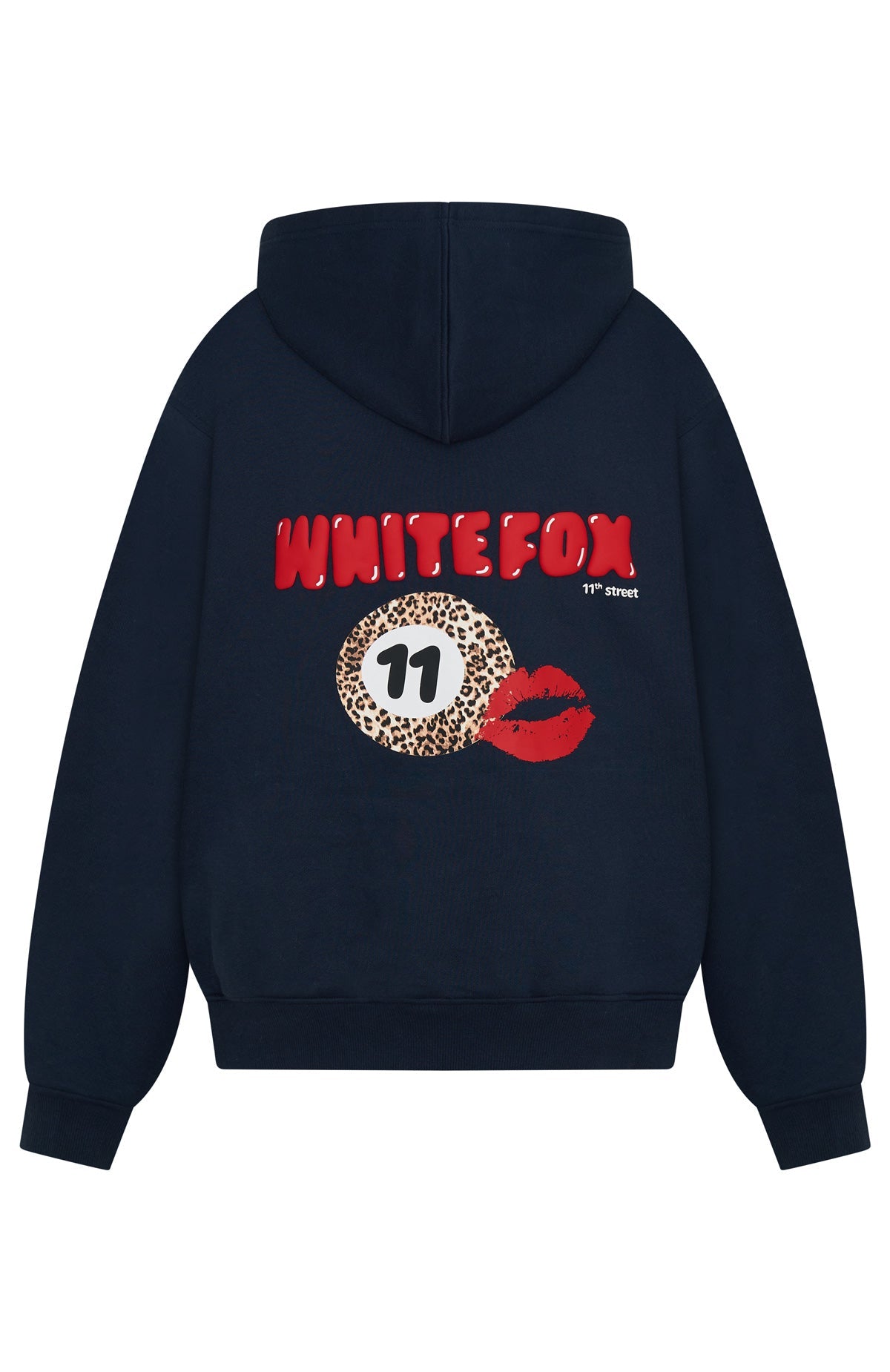 Trending 11th Street Shes So Lucky Oversized Hoodie Blueberry Twist