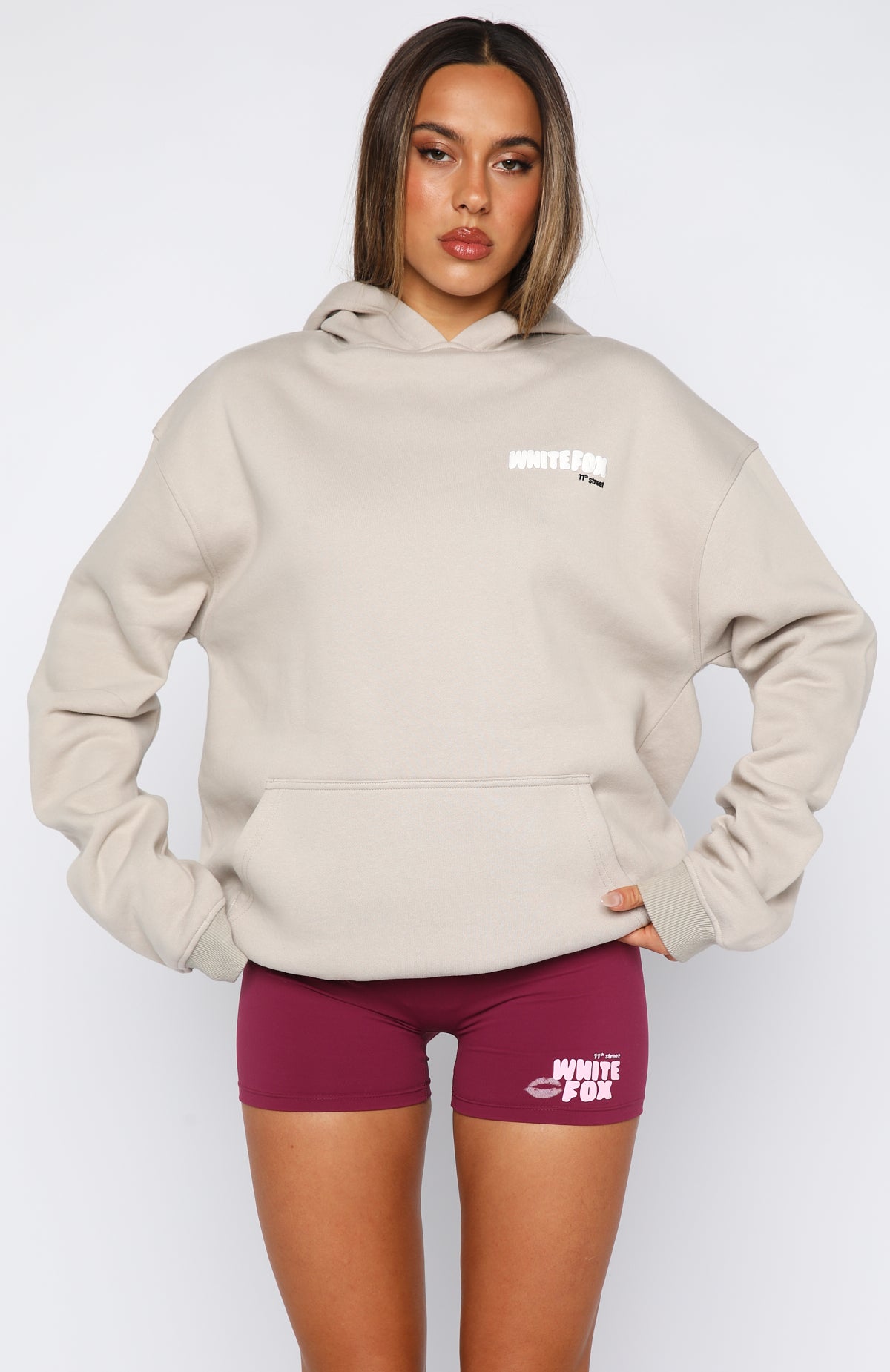 Trending 11th Street Shes So Lucky Oversized Hoodie Moon Kiss