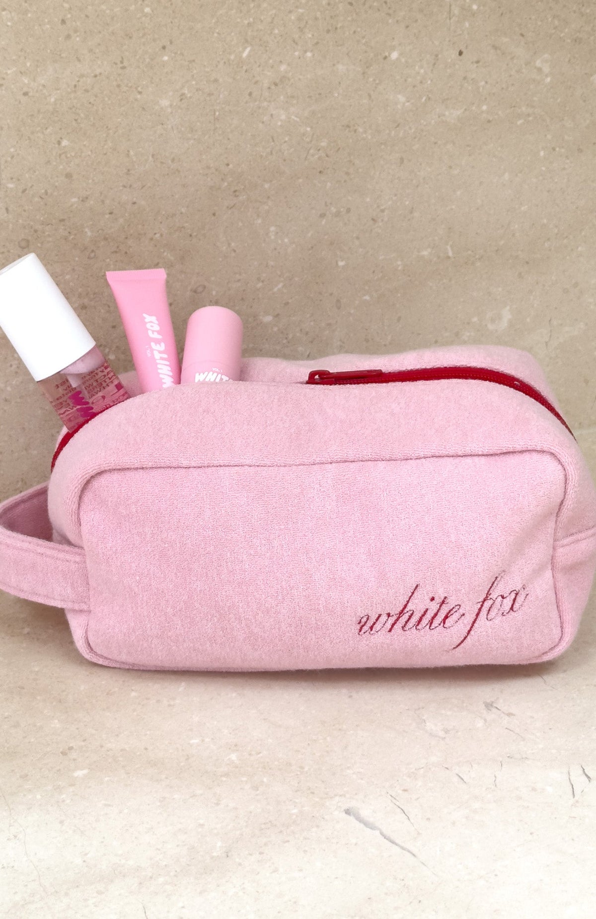 Trending Lillian Cosmetic Bag Baby Pink