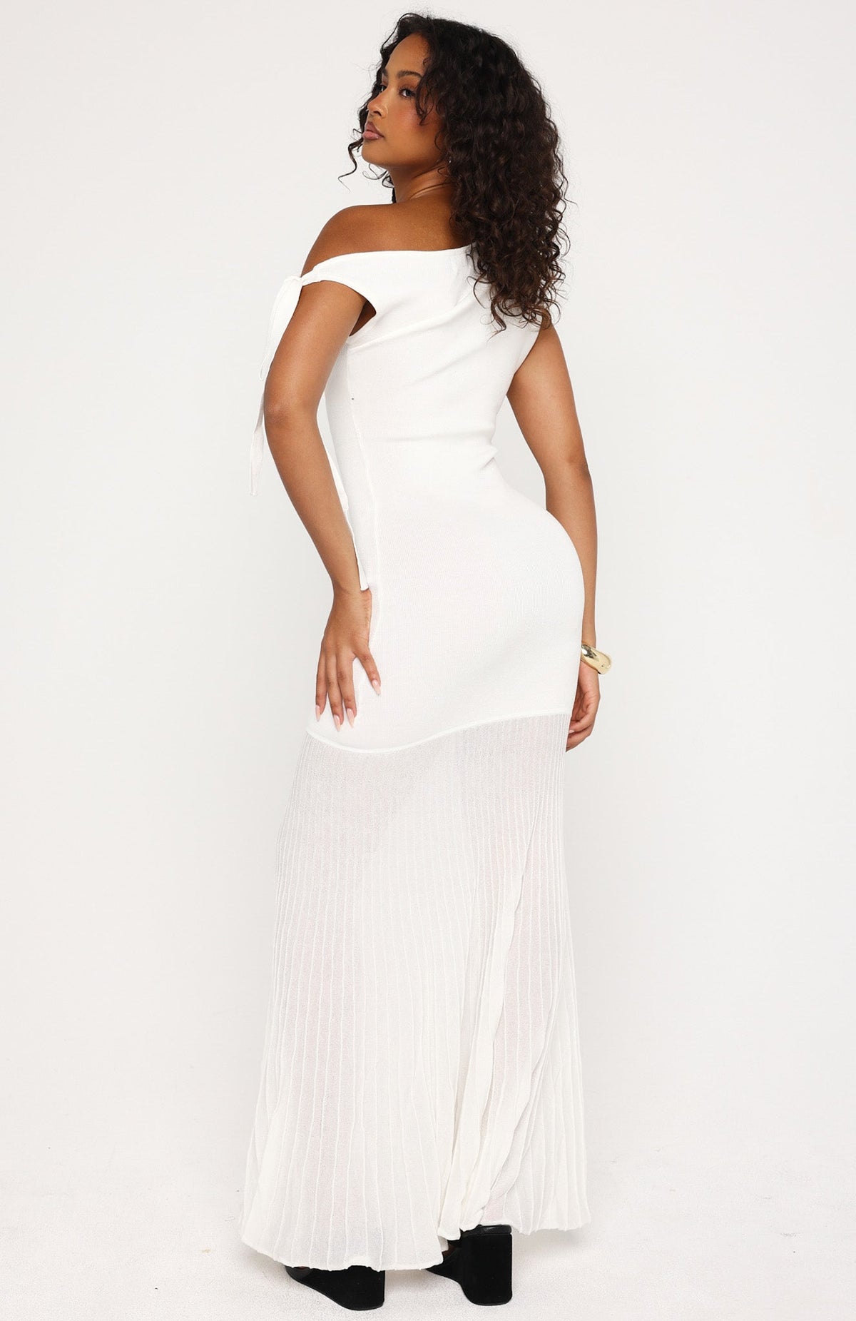Trending Accidentally In Love Maxi Dress Off White
