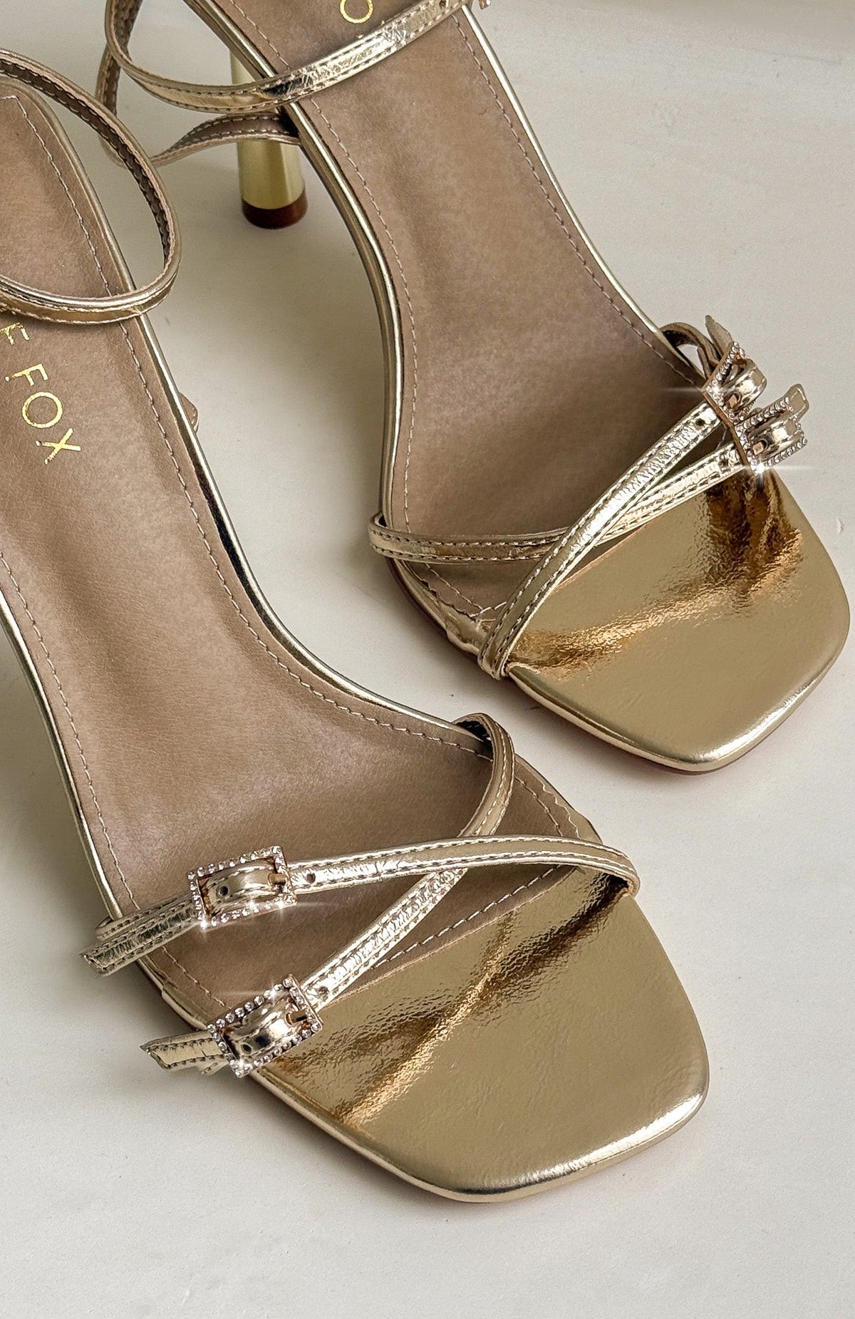 Trending Addicted To You Heels Gold