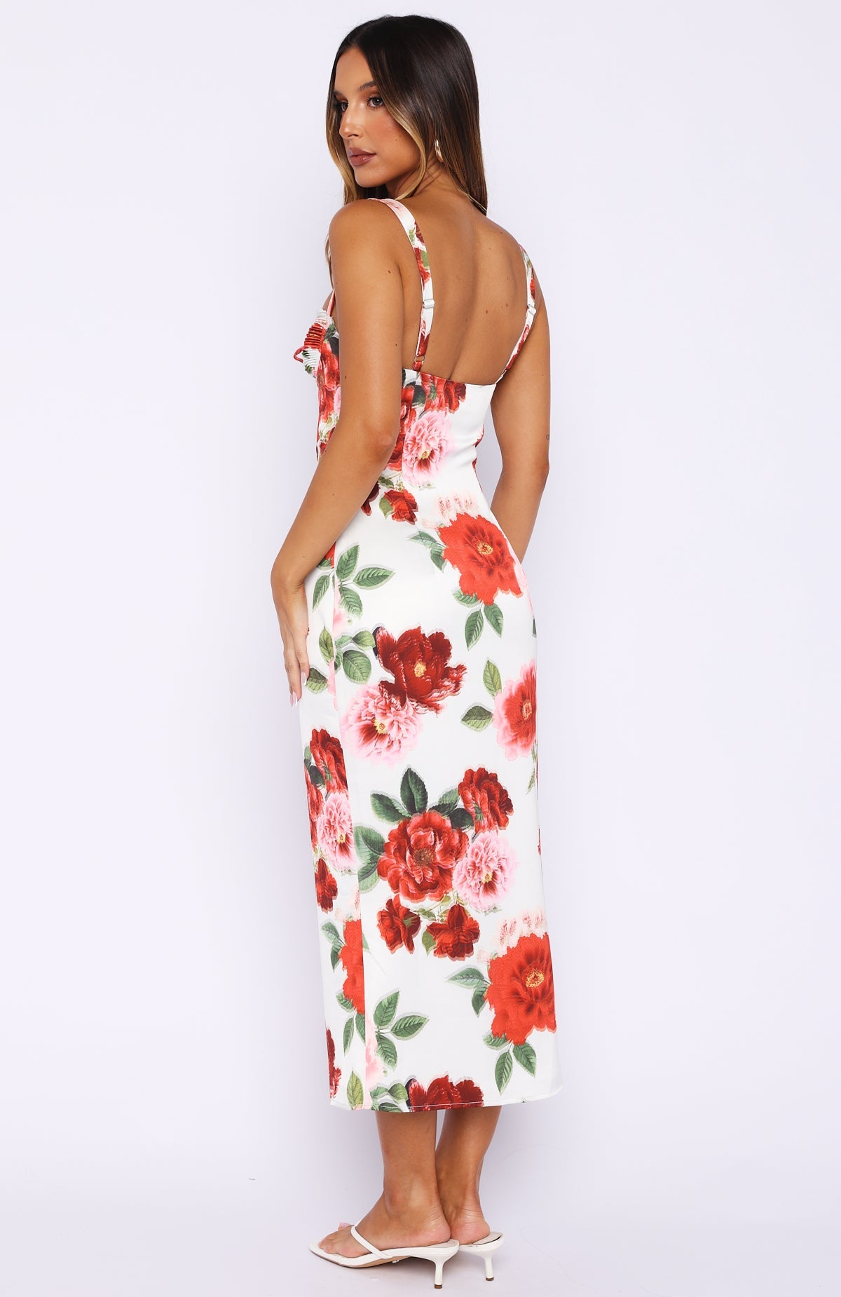 Trending All Yours Midi Dress Heirloom Bloom