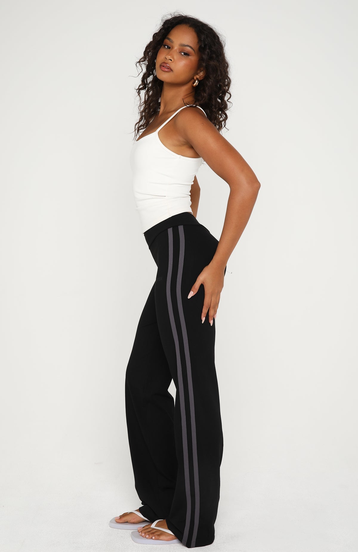 Trending Almost Ready Straight Leg Pants Black