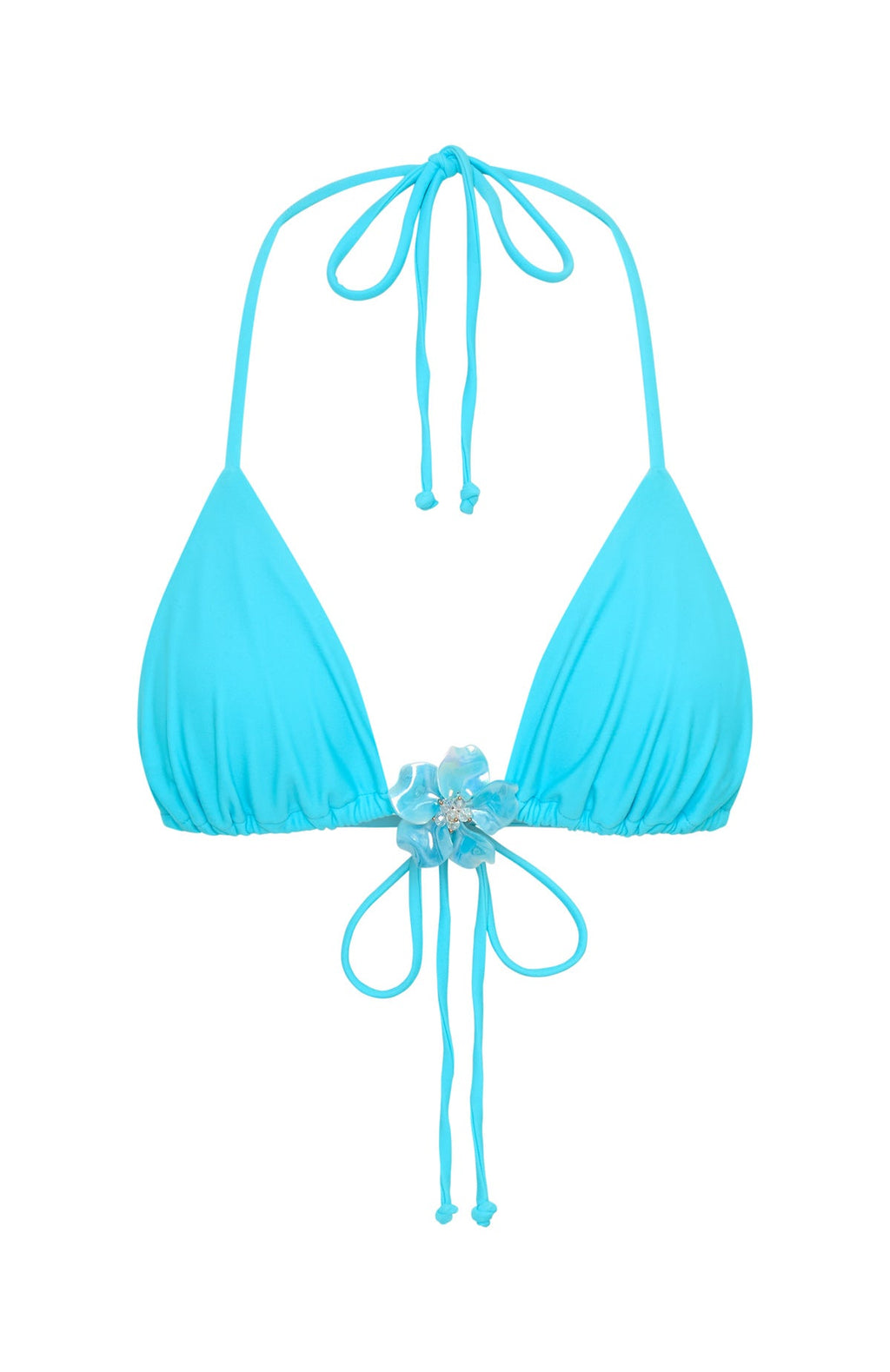 Trending Aluna Bikini Top Paradise Blue
