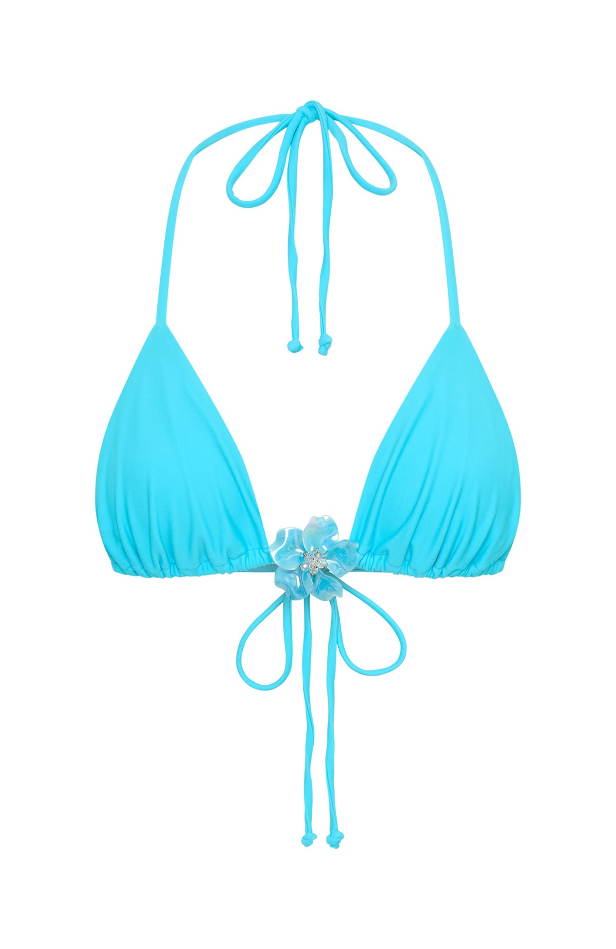 Trending Aluna Bikini Top Paradise Blue