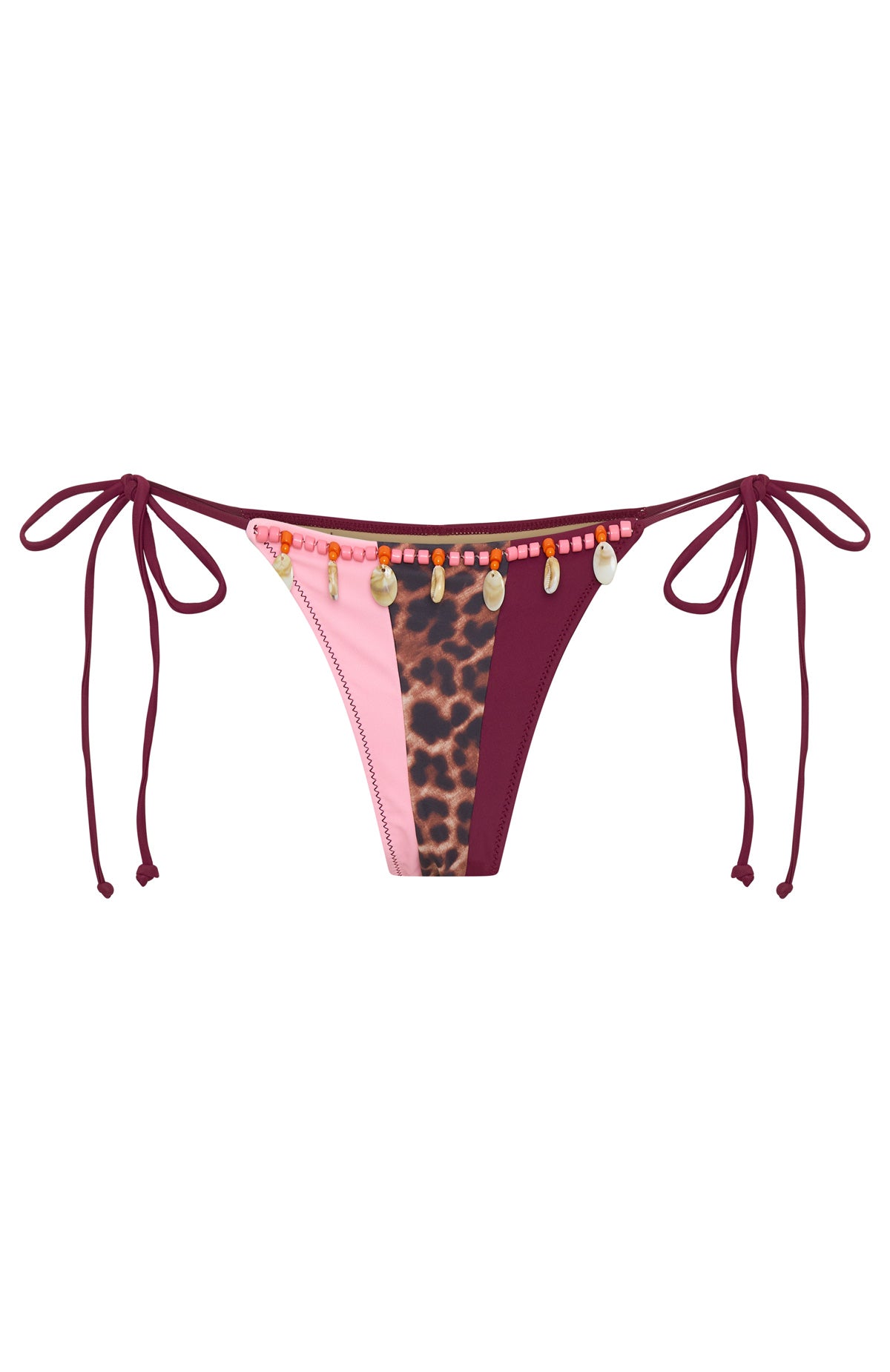 Trending Angelika Bikini Bottoms Leopard Splice