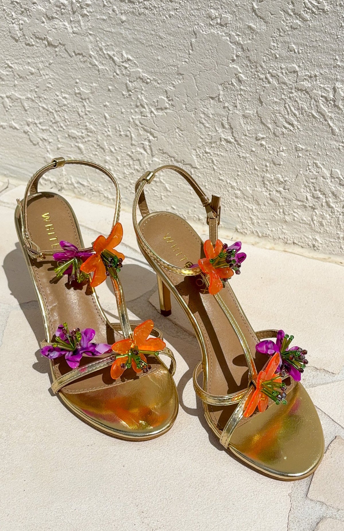 Trending Aubriella Heels Gold