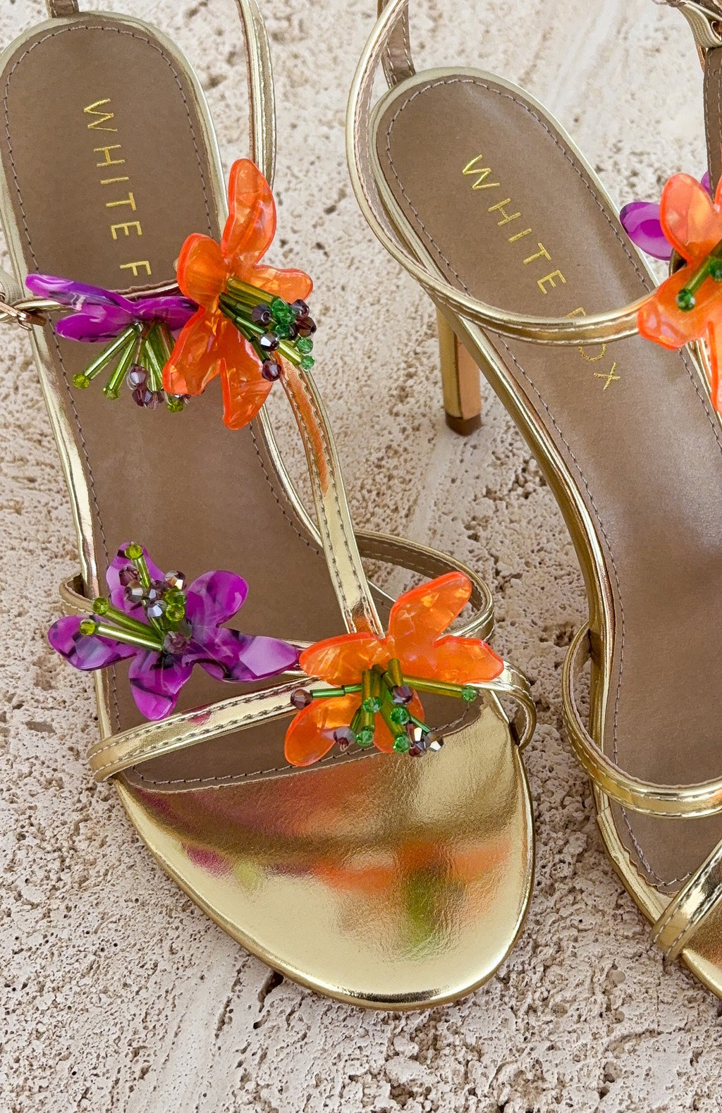 Trending Aubriella Heels Gold