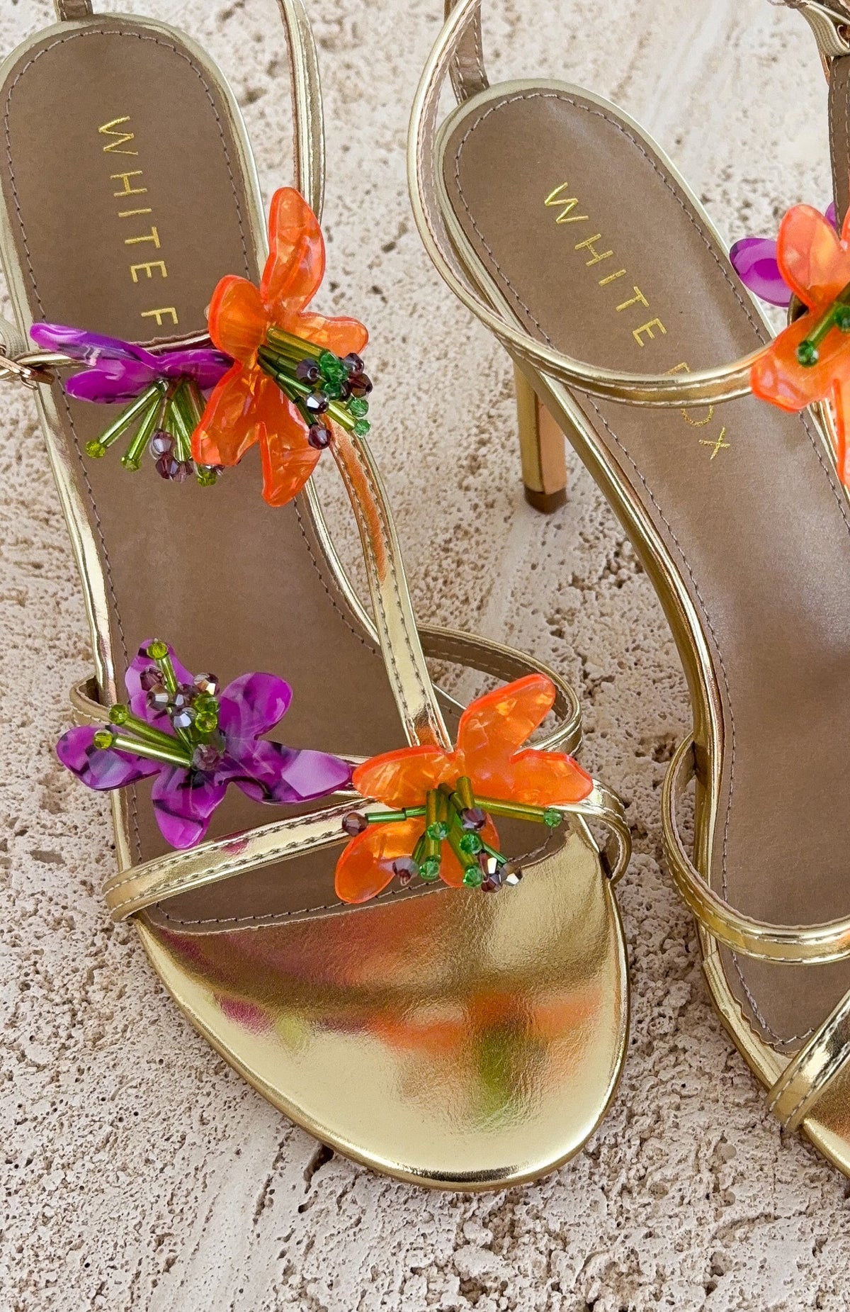 Trending Aubriella Heels Gold