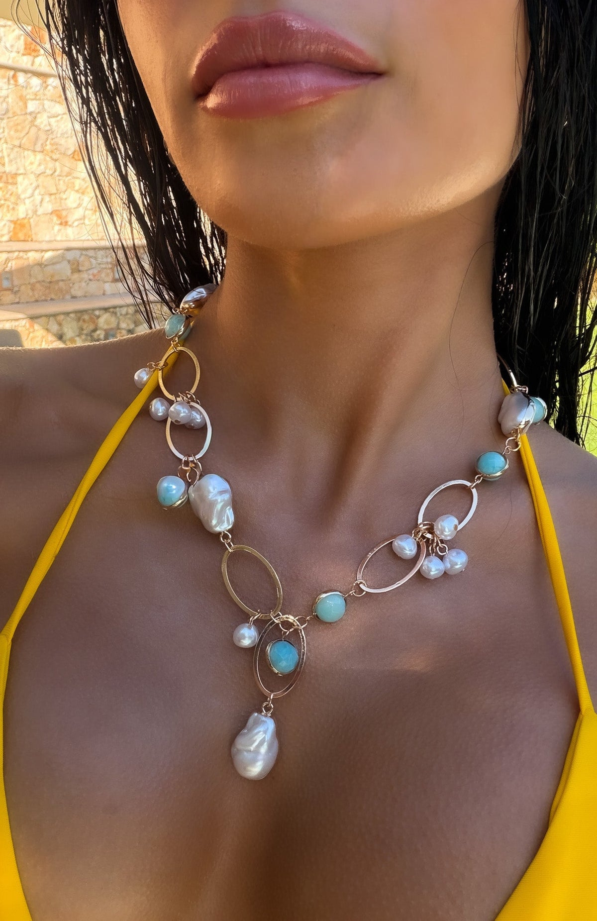Trending Borna Necklace Gold
