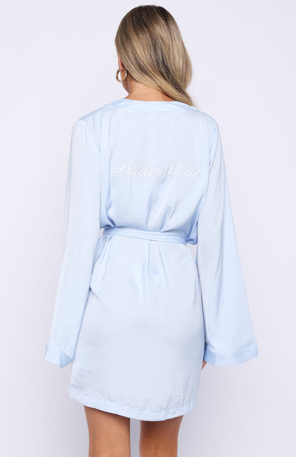 Trending Bridal Party Robe Baby Blue