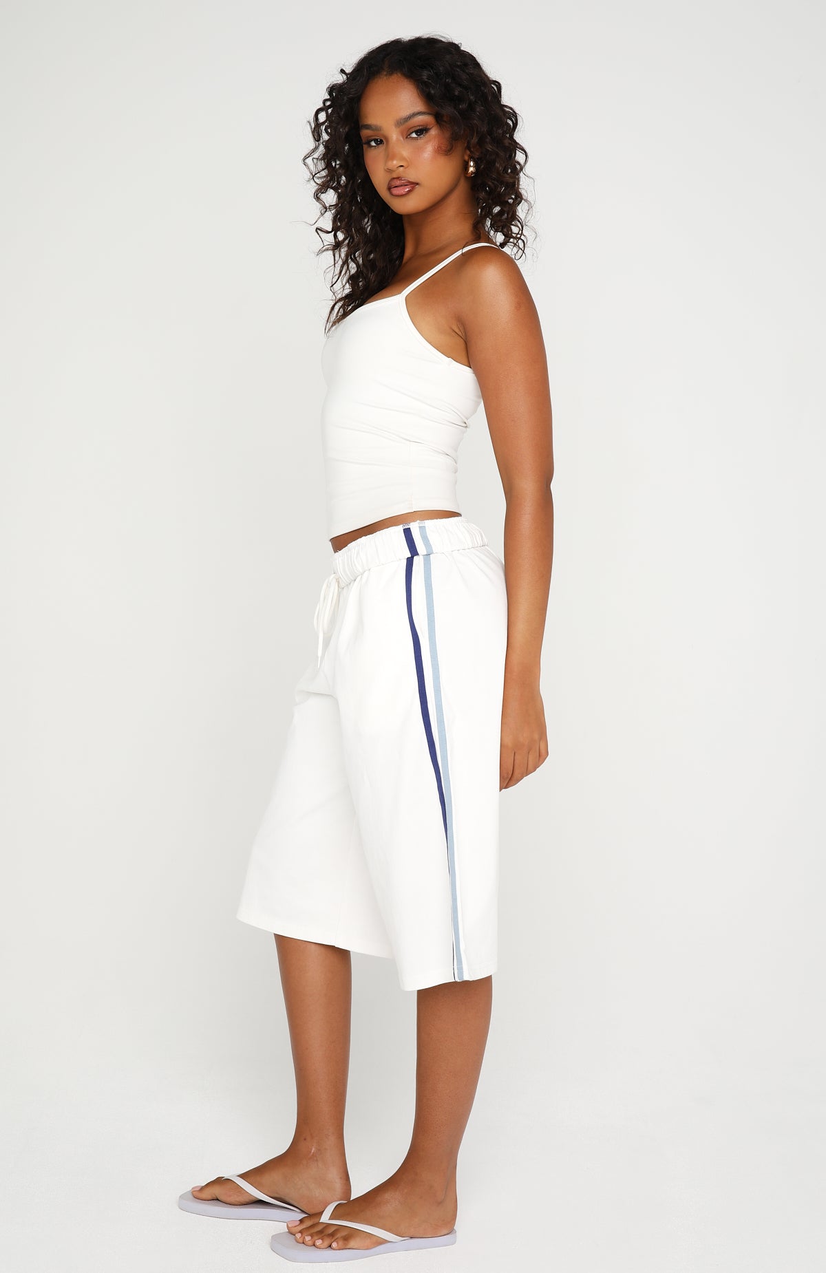 Trending Call It Ours Relaxed Shorts White