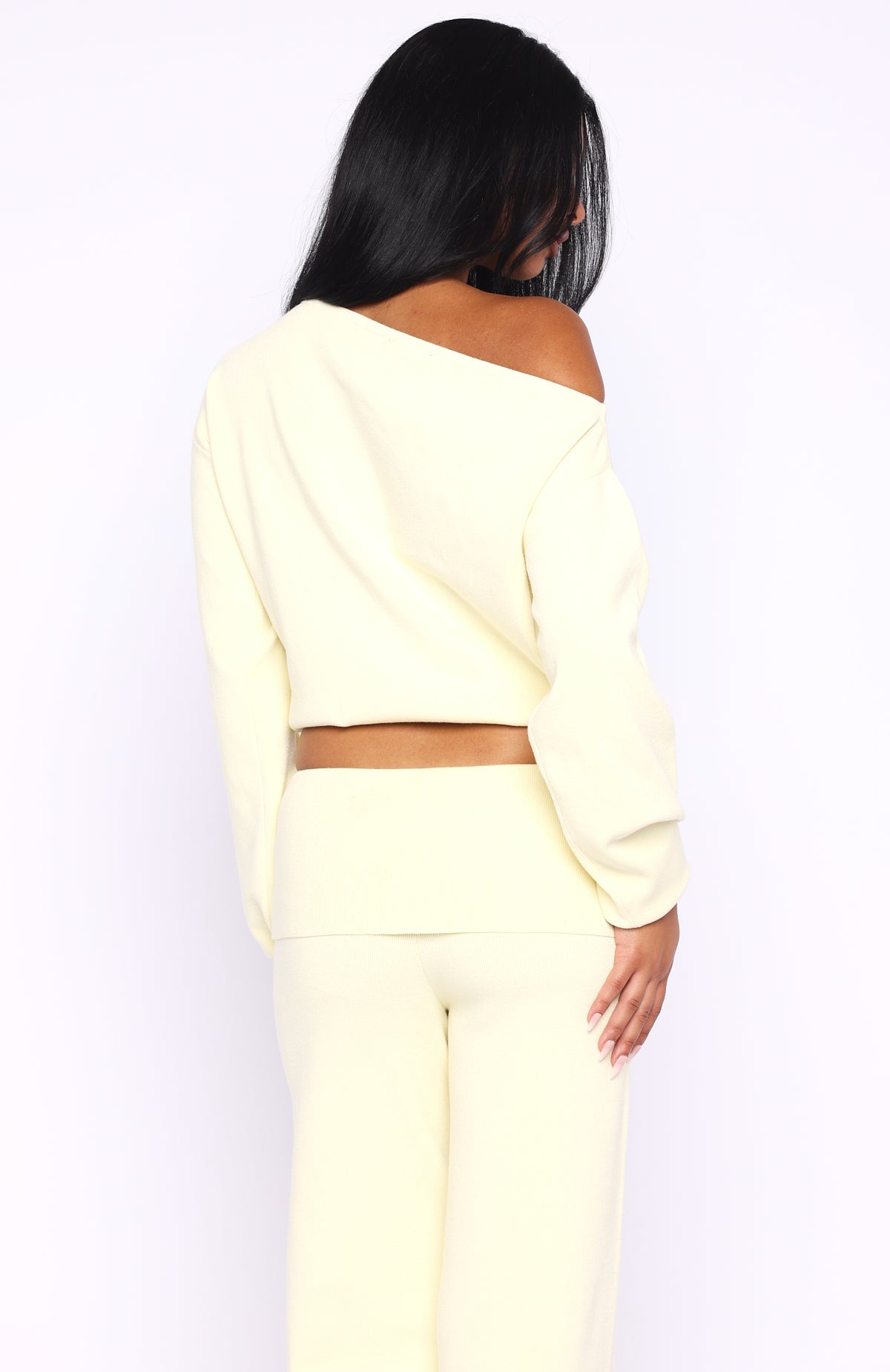 Trending Cant Find The Words Knit Sweater Lemon