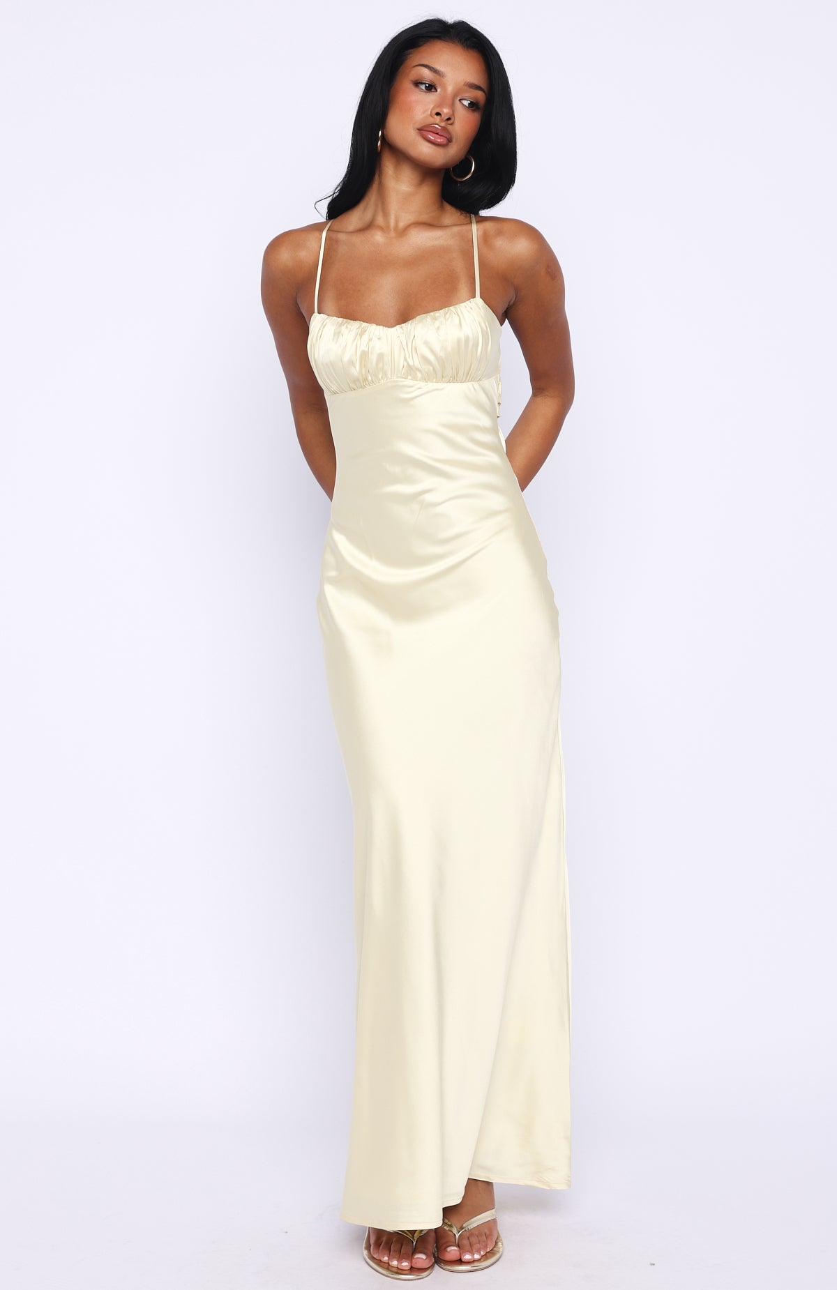 Trending Change Locations Maxi Dress Lemon