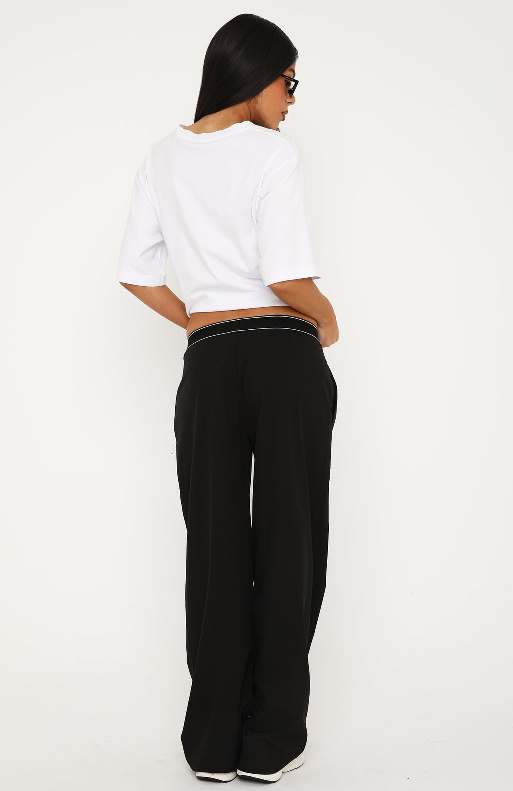 Trending Changed My Mind Track Pants Black
