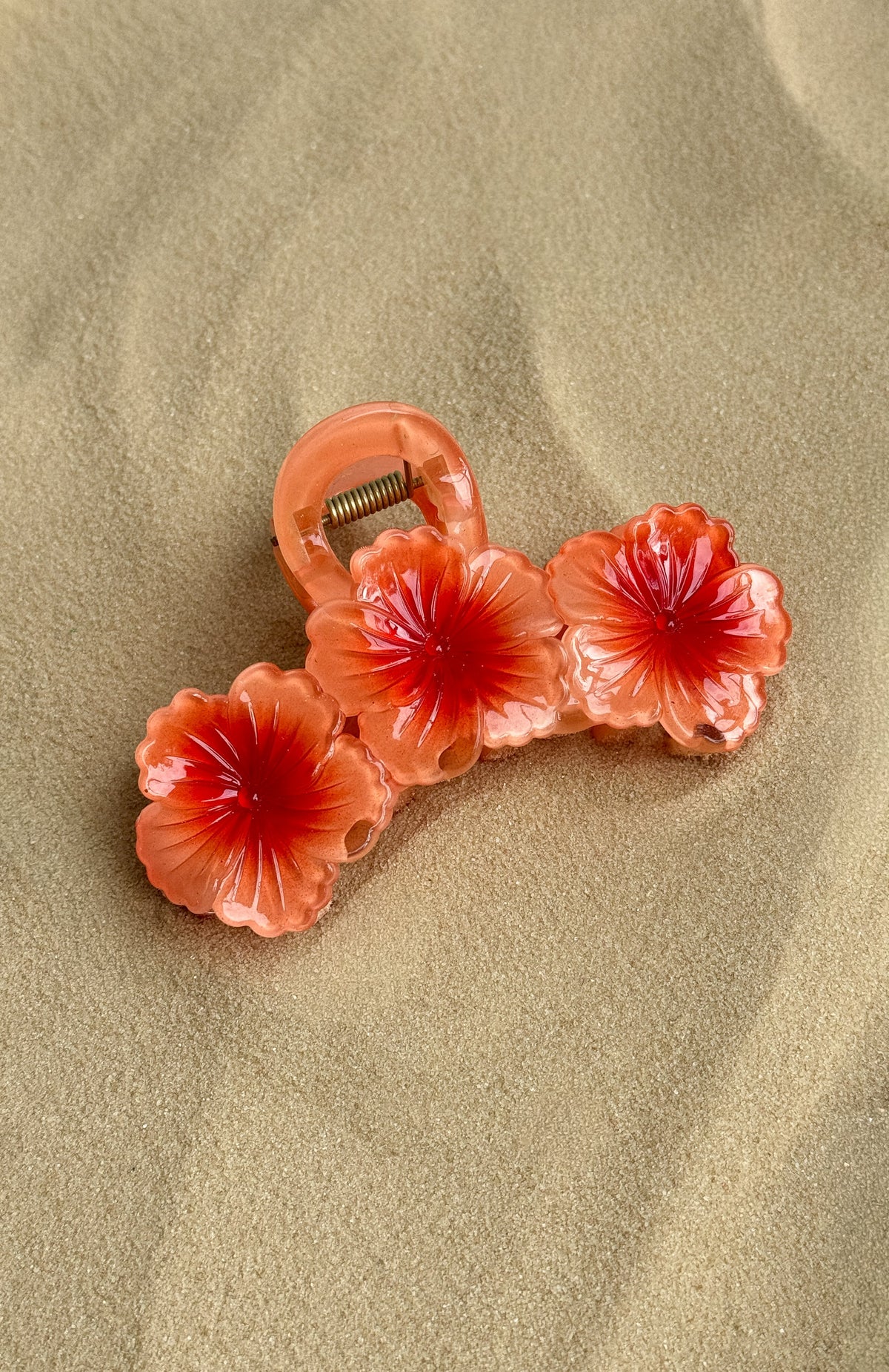 Trending Chantria Hair Clip Orange