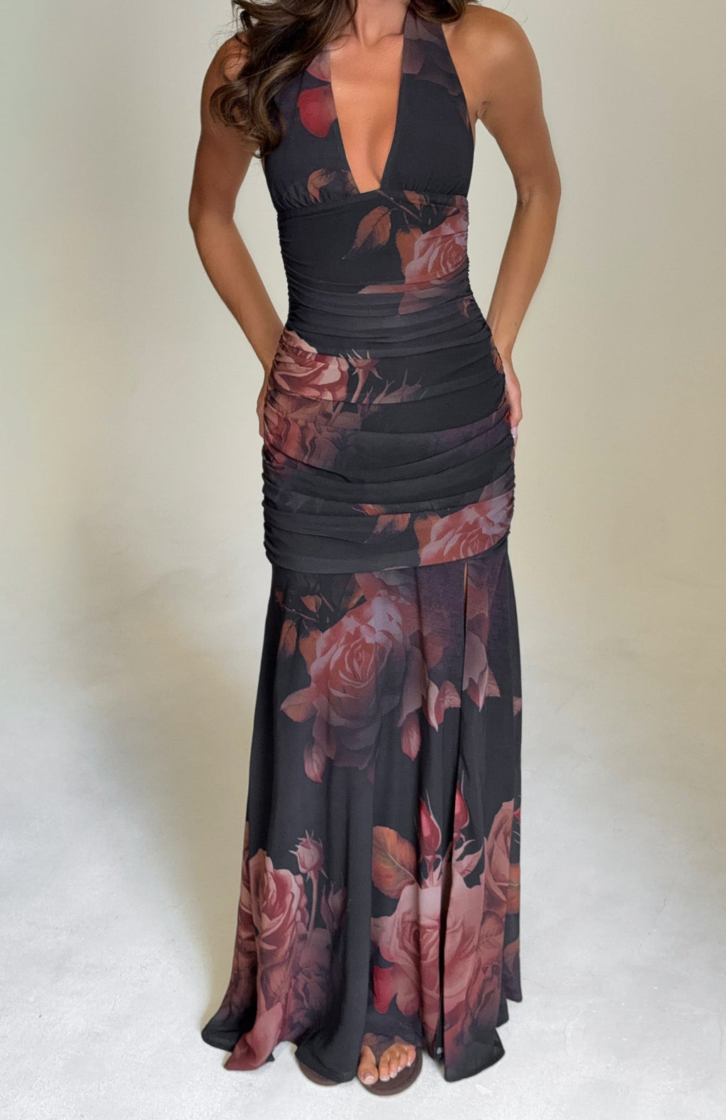 Trending Cherish The Thought Maxi Dress Midnight Silk