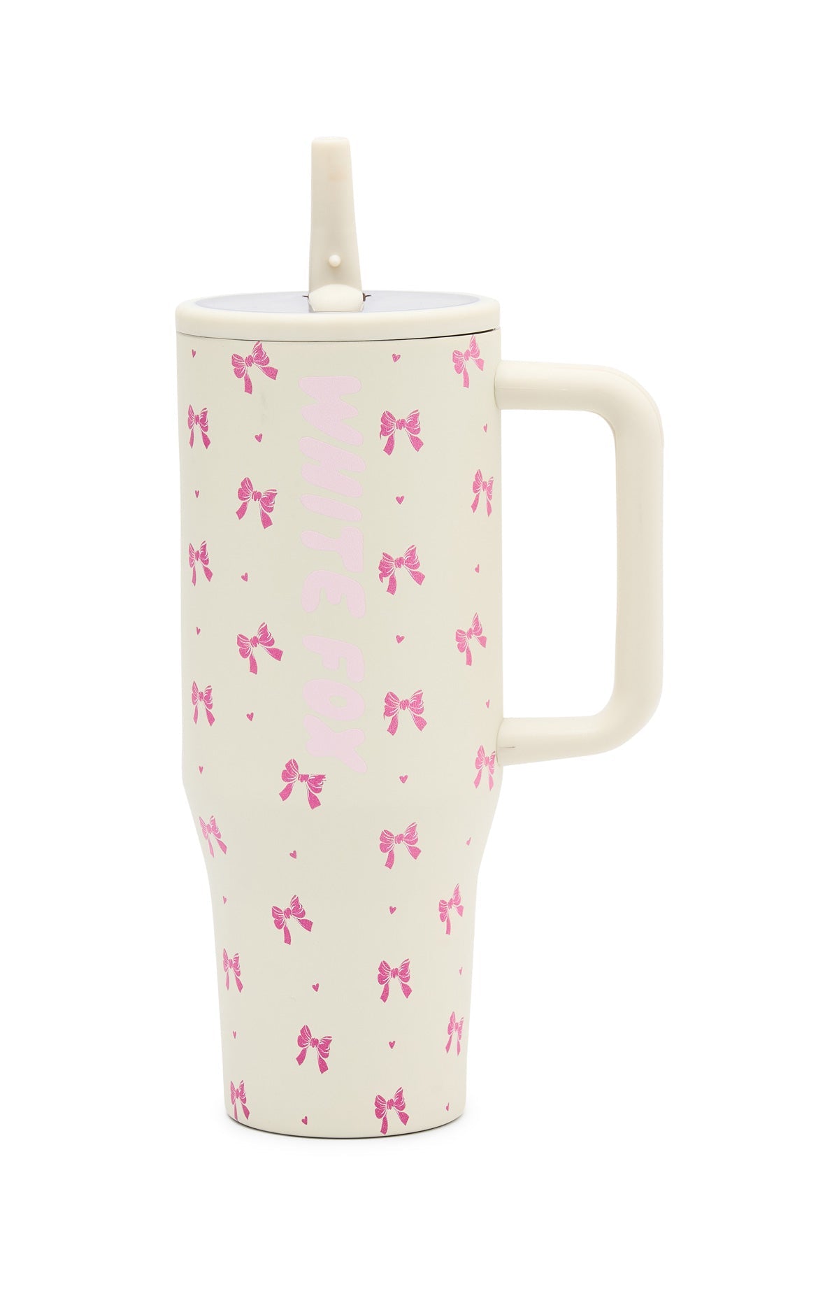 Trending Colson Drink Bottle 1.2 Litre Cream Bows