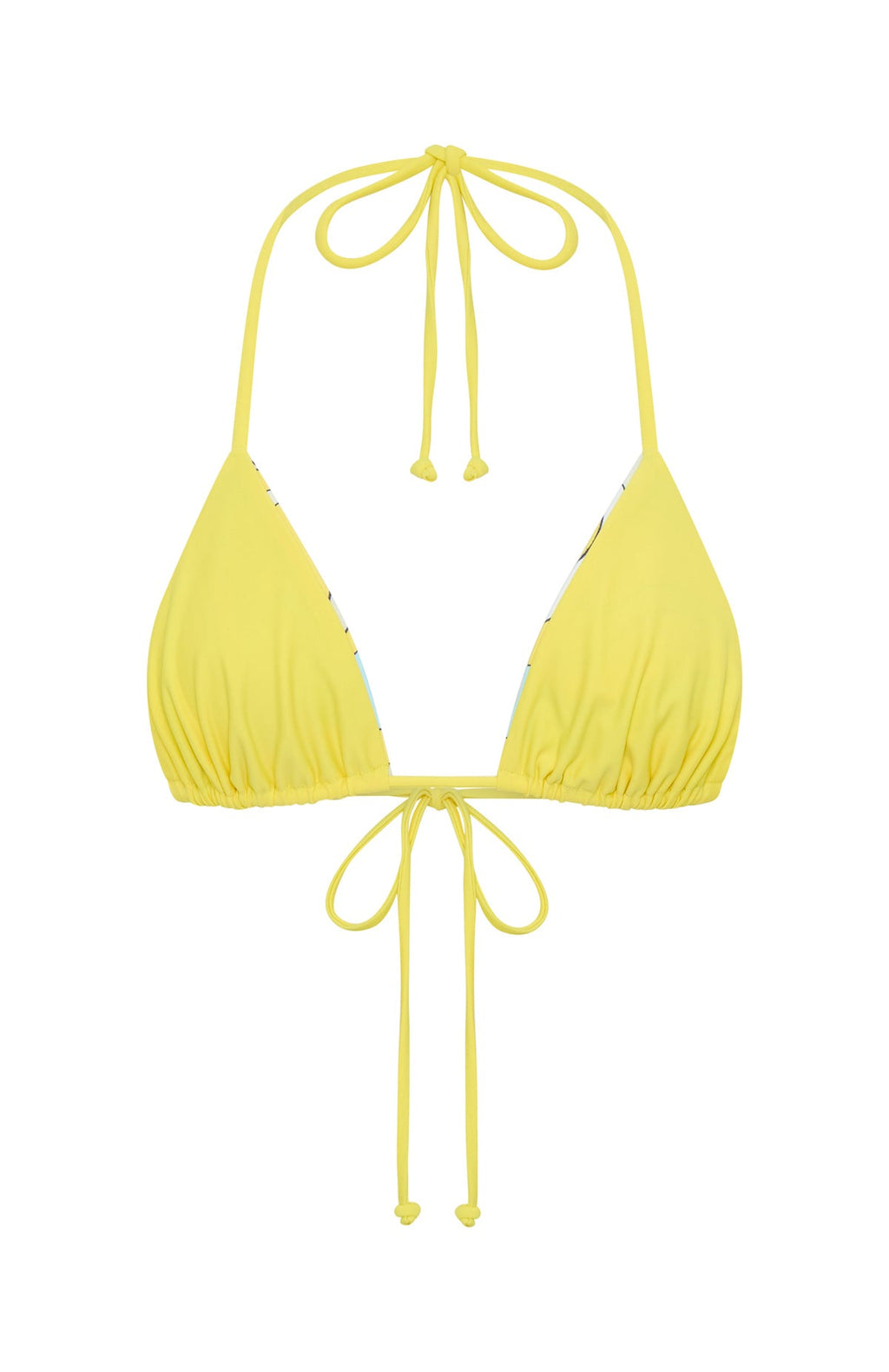 Trending Coolum Reversible Bikini Top Lemontini Fizz