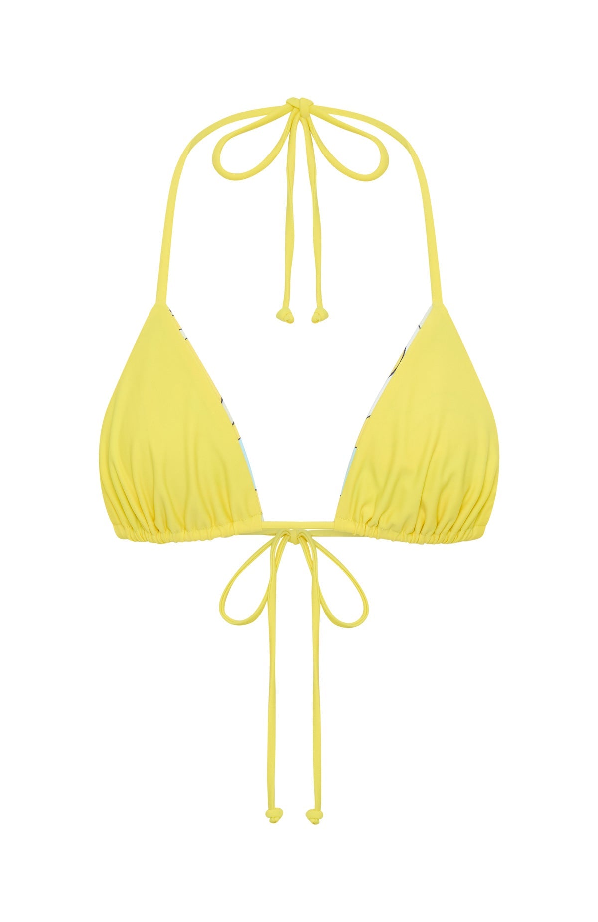 Trending Coolum Reversible Bikini Top Lemontini Fizz
