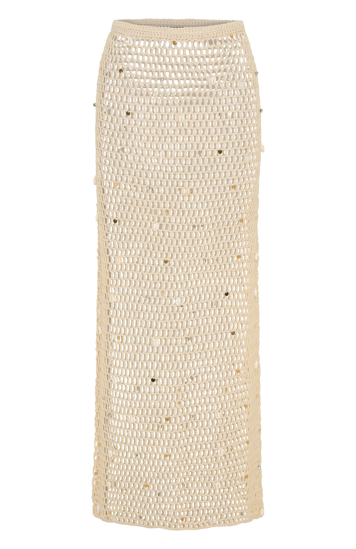 Trending Dance With You Crochet Maxi Skirt Sand