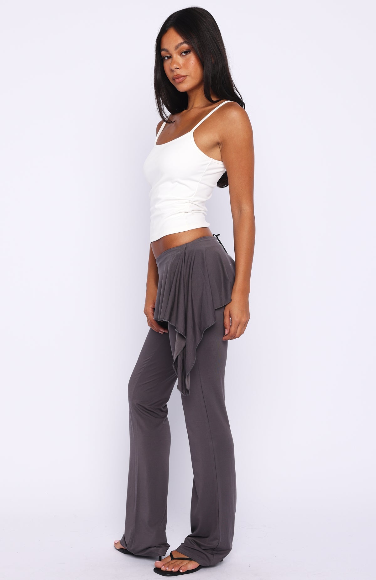 Trending Darling Dusk Pants Charcoal