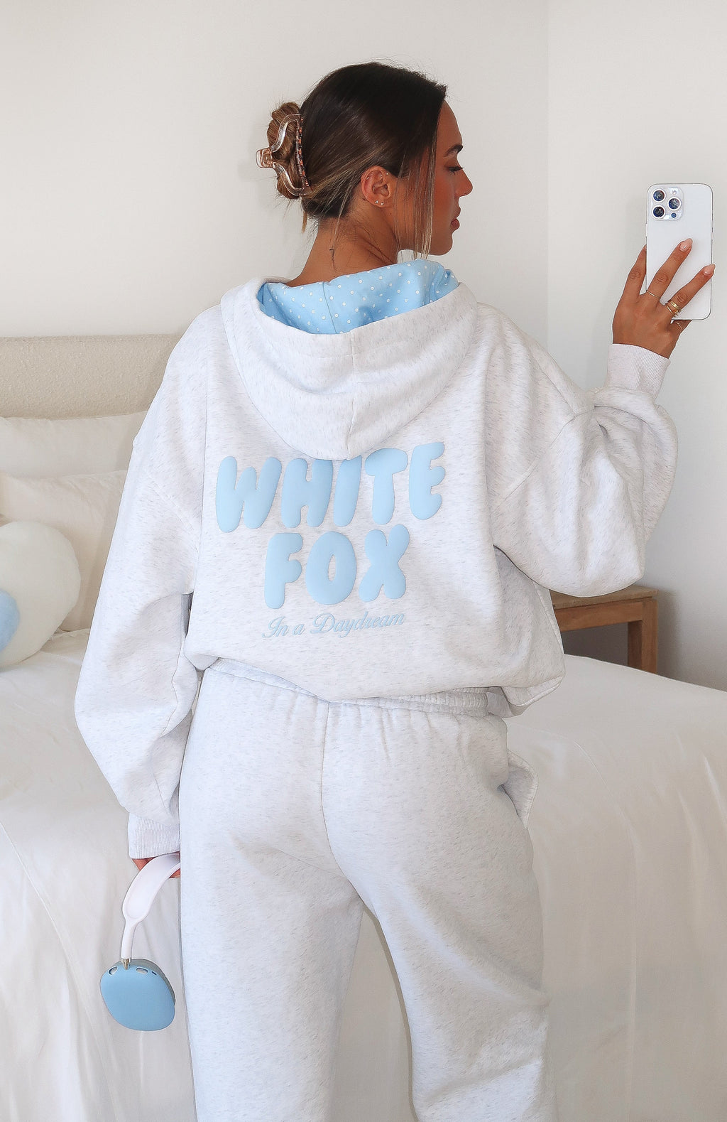 Trending Daydreamers Nadia Oversized Hoodie Grey Marle