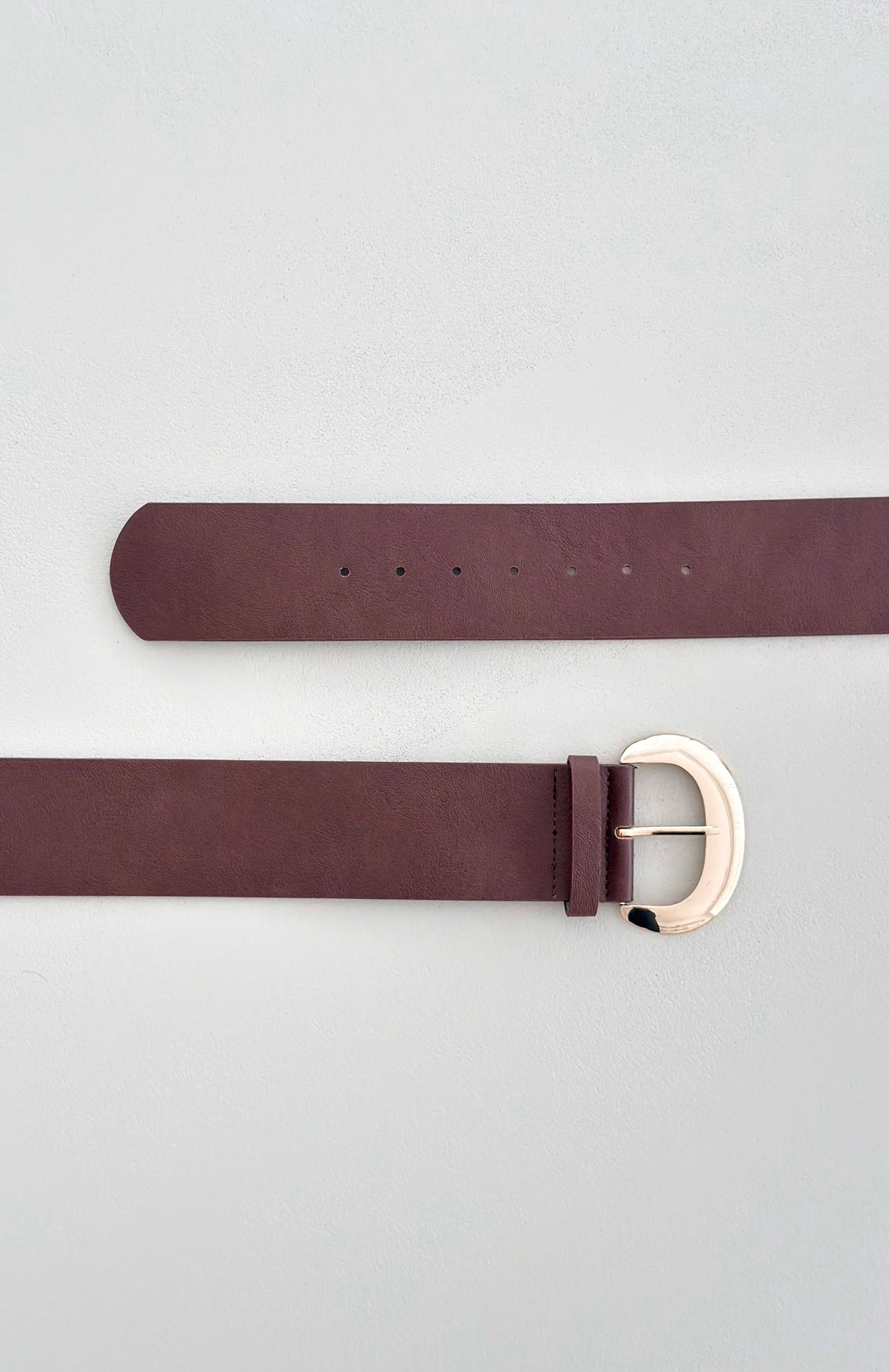Trending Delara Belt Chocolate