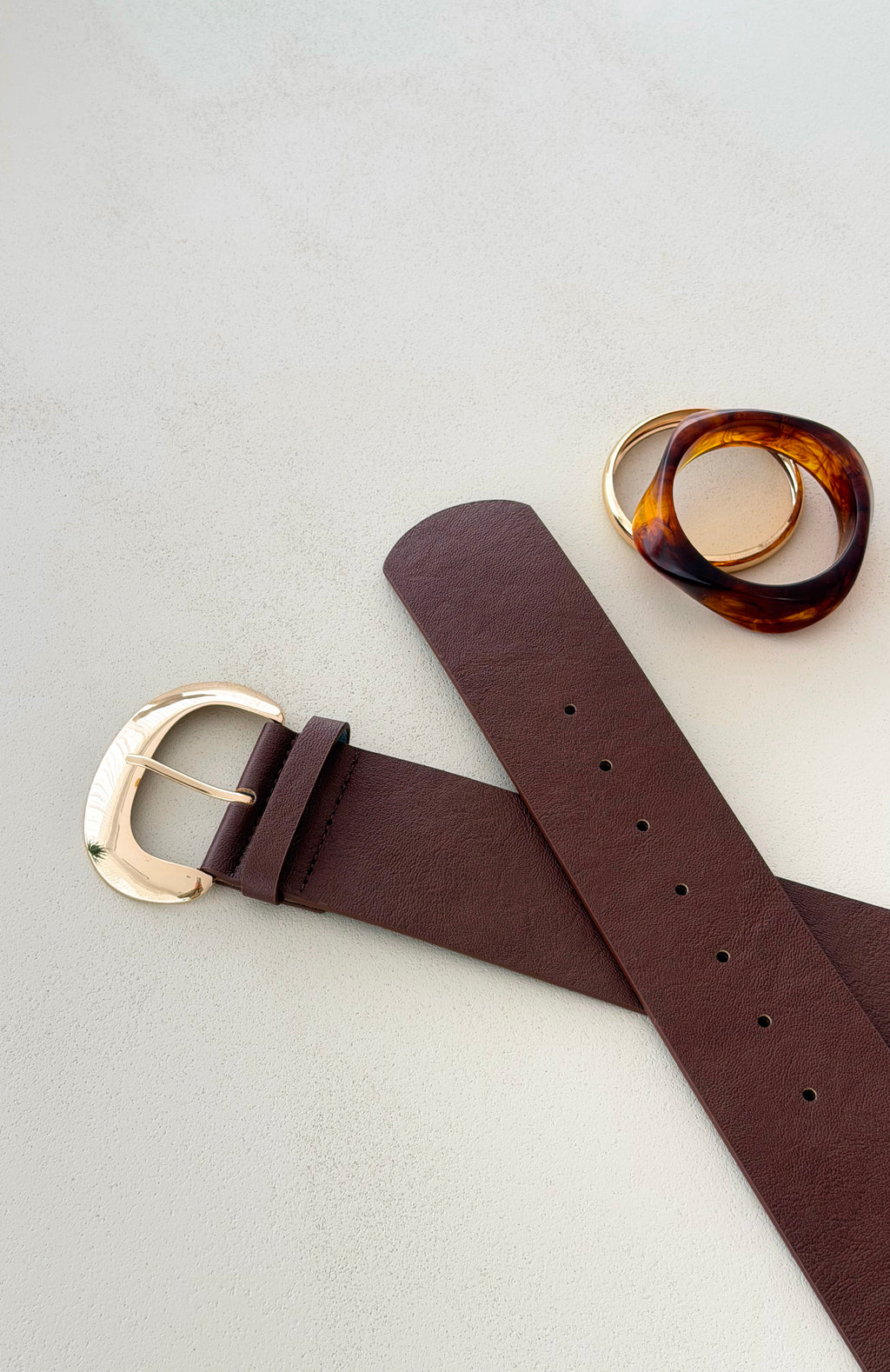 Trending Delara Belt Chocolate