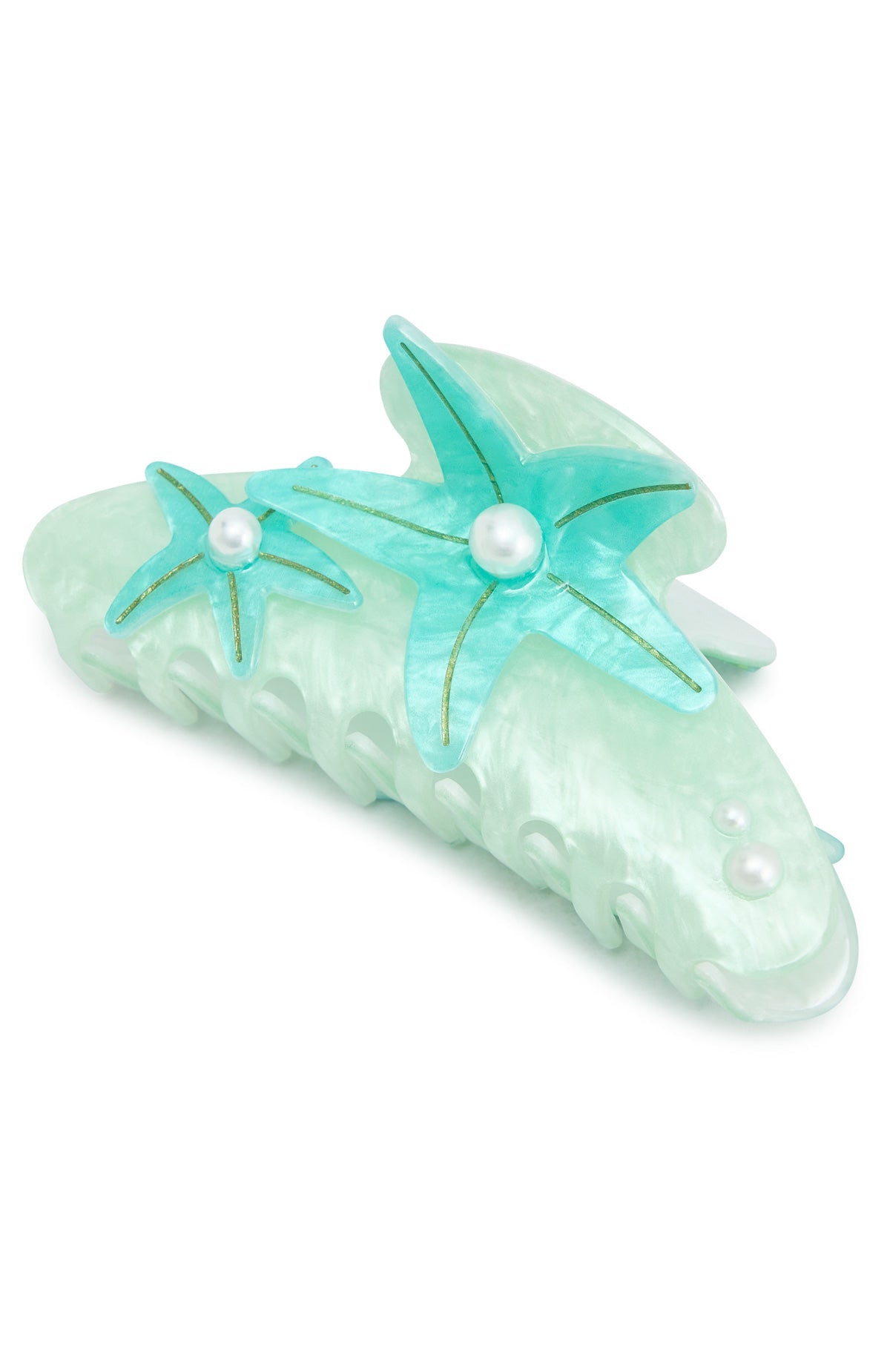 Trending Egon Hair Clip Aqua
